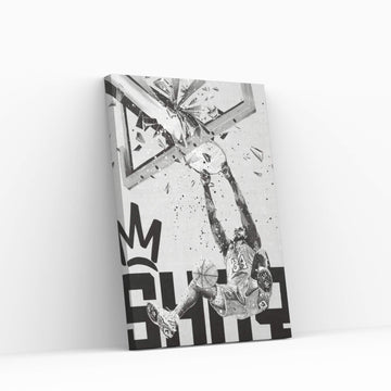 Shaq Canvas Wall Art - Y Canvas