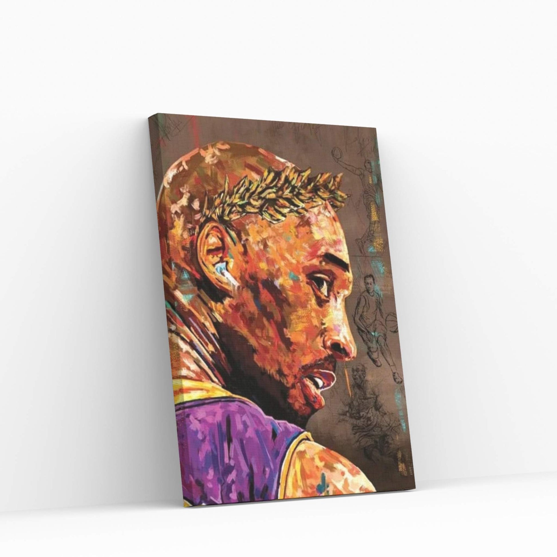 Kobe Bryant Canvas Wall Art - Y Canvas