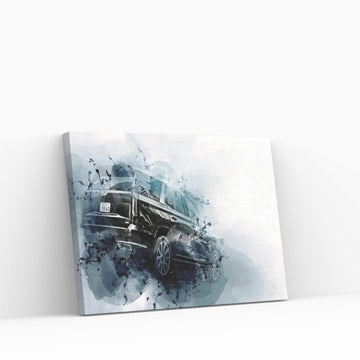 Cadillac Escalade 2022 Rear View Exterior Luxury Suv New Gray Escalade American Cars Cadillac Canvas Wall Art - Y Canvas
