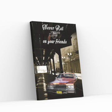 Goodfellas Travel Movie Art Canvas Wall Art - Y Canvas