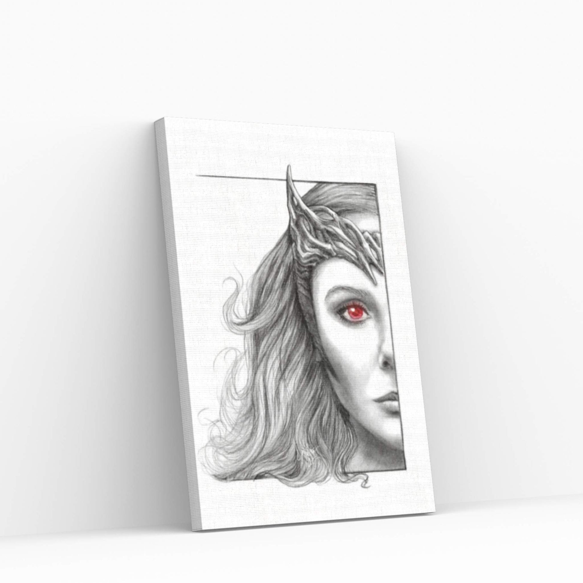 Scarlet Witch Canvas Wall Art - Y Canvas