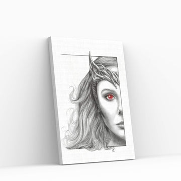 Scarlet Witch Canvas Wall Art - Y Canvas