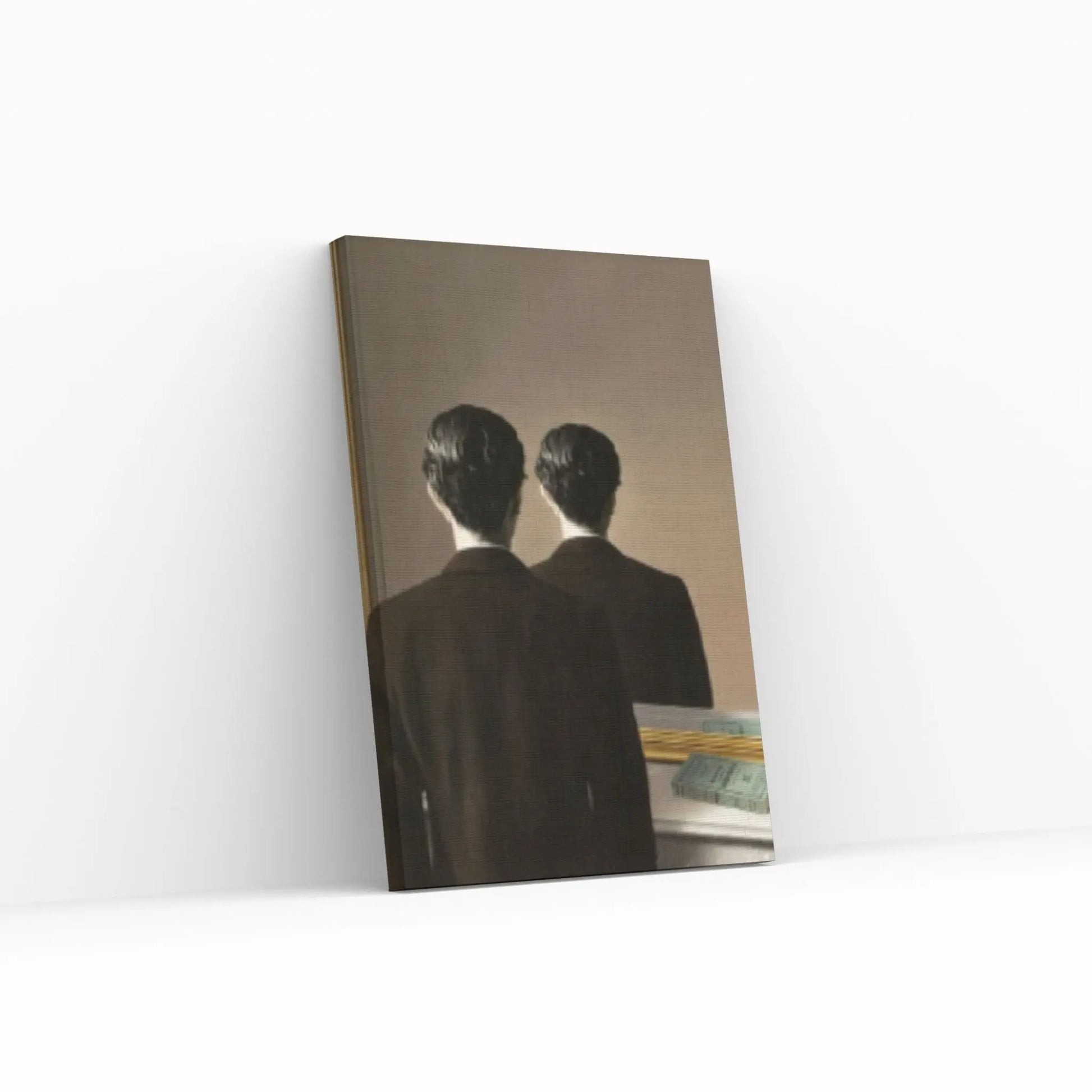Rene Magritte Canvas Wall Art Poster, Not to be Reproduced Wall Decor Print, Rene Magritte Canvas, Rene Magritte Exhibition Print - Y Canvas