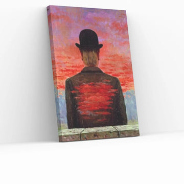Rene Magritte Surrealistic Art Print Modern Canvas Wall Art - Y Canvas