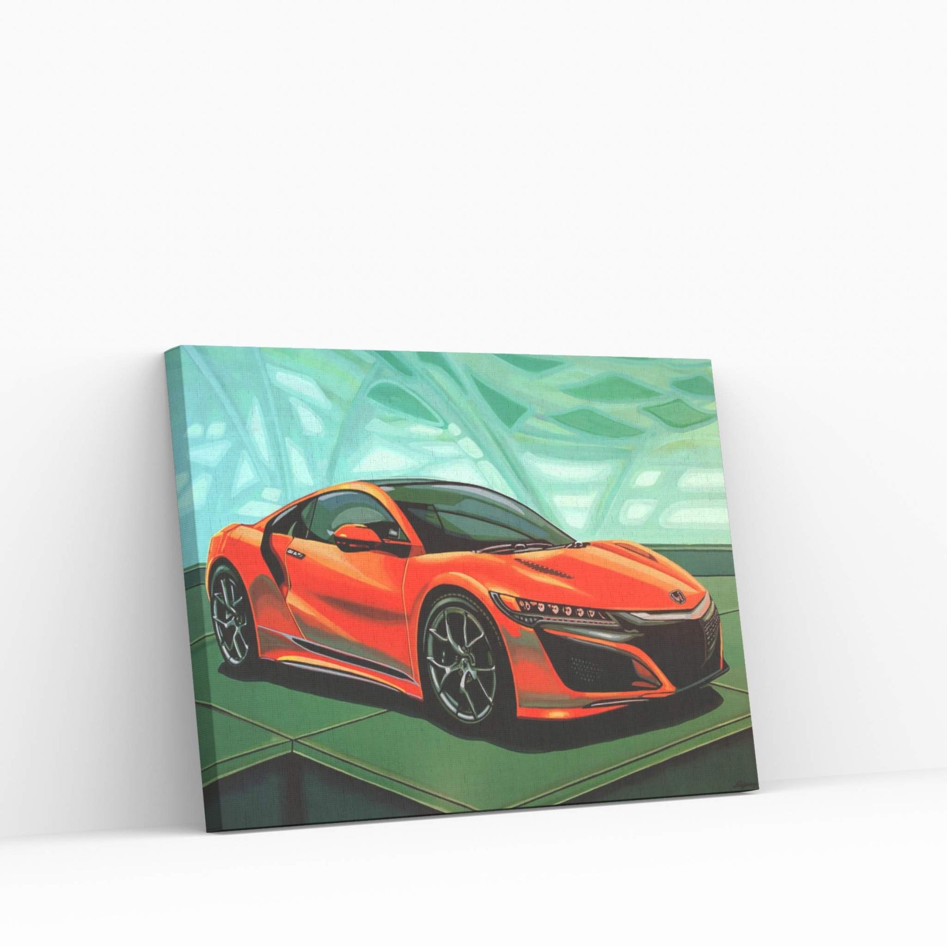 Honda Acura NSX 2016 Canvas Wall Art - Y Canvas