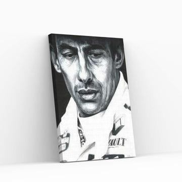 Ayrton Senna - The Morning Of Mourning 1994 Canvas Wall Art - Y Canvas