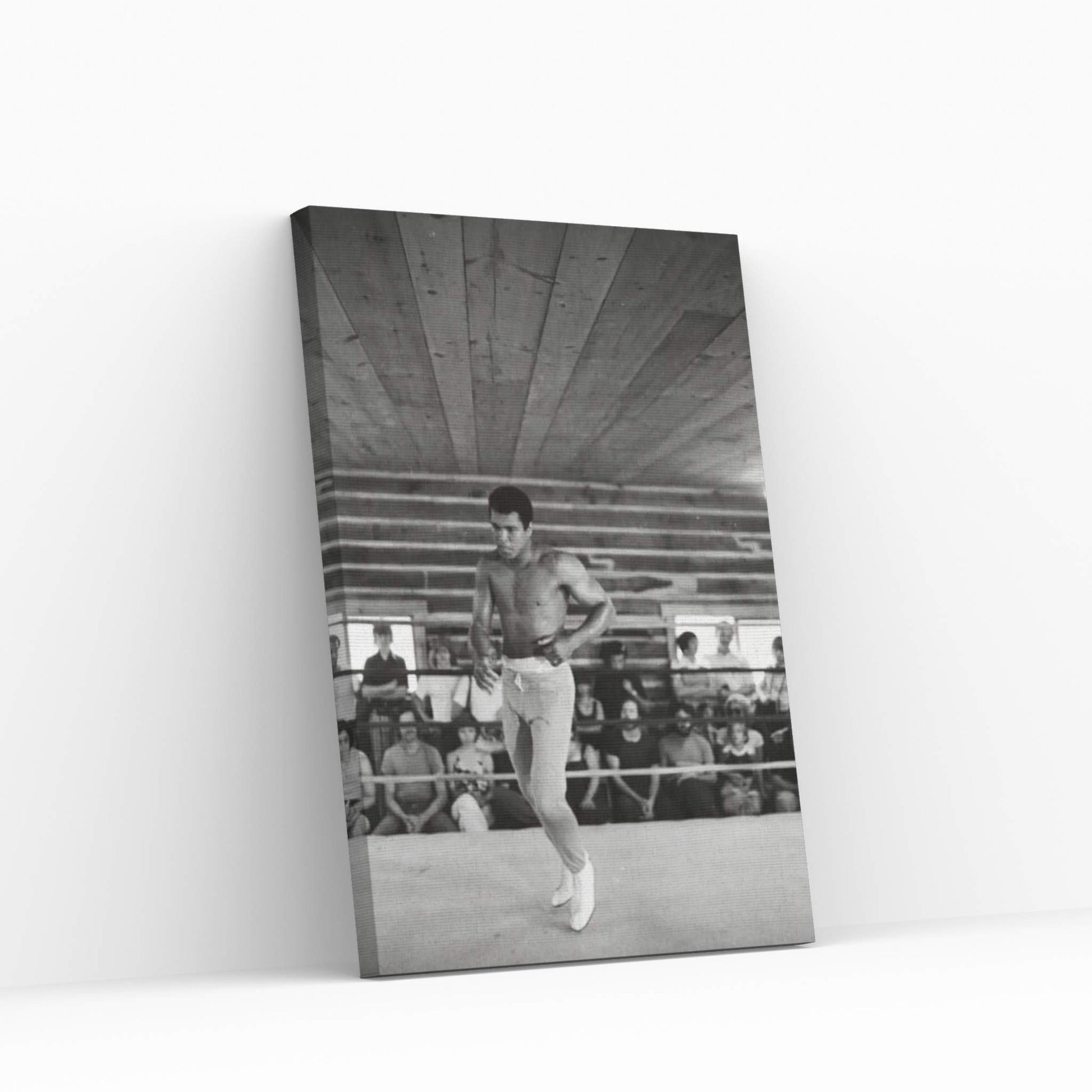 In-Ring Movement At Deer Lake II (Rumble In The Jungle™ Training Camp) Canvas Wall Art - Y Canvas