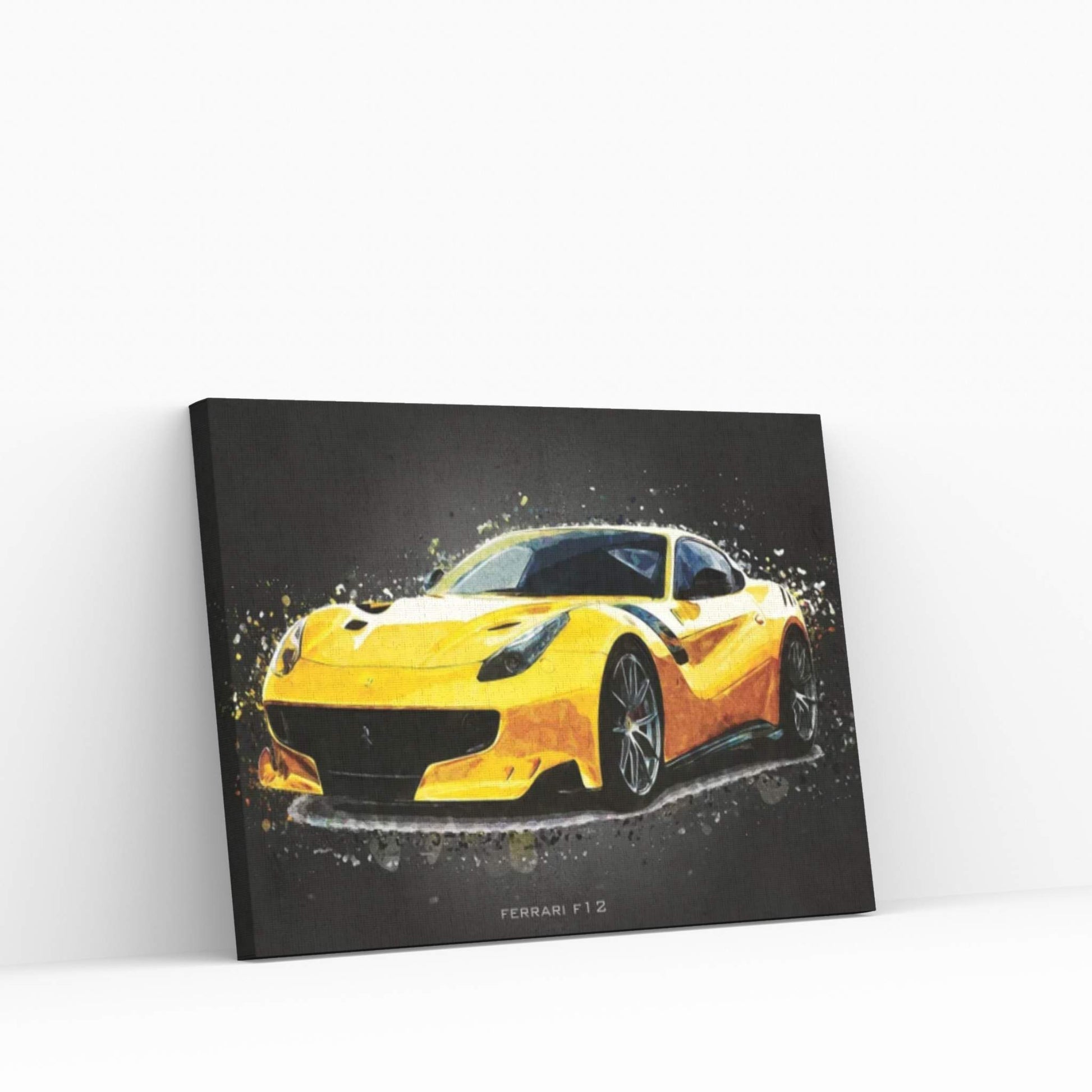 Ferrari F12 Canvas Wall Art - Y Canvas