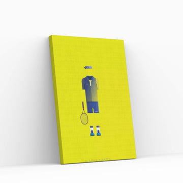 Gustavo Kuerten Canvas Wall Art - Y Canvas
