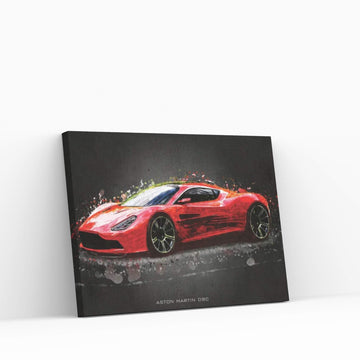 Aston Martin DBC Canvas Wall Art - Y Canvas