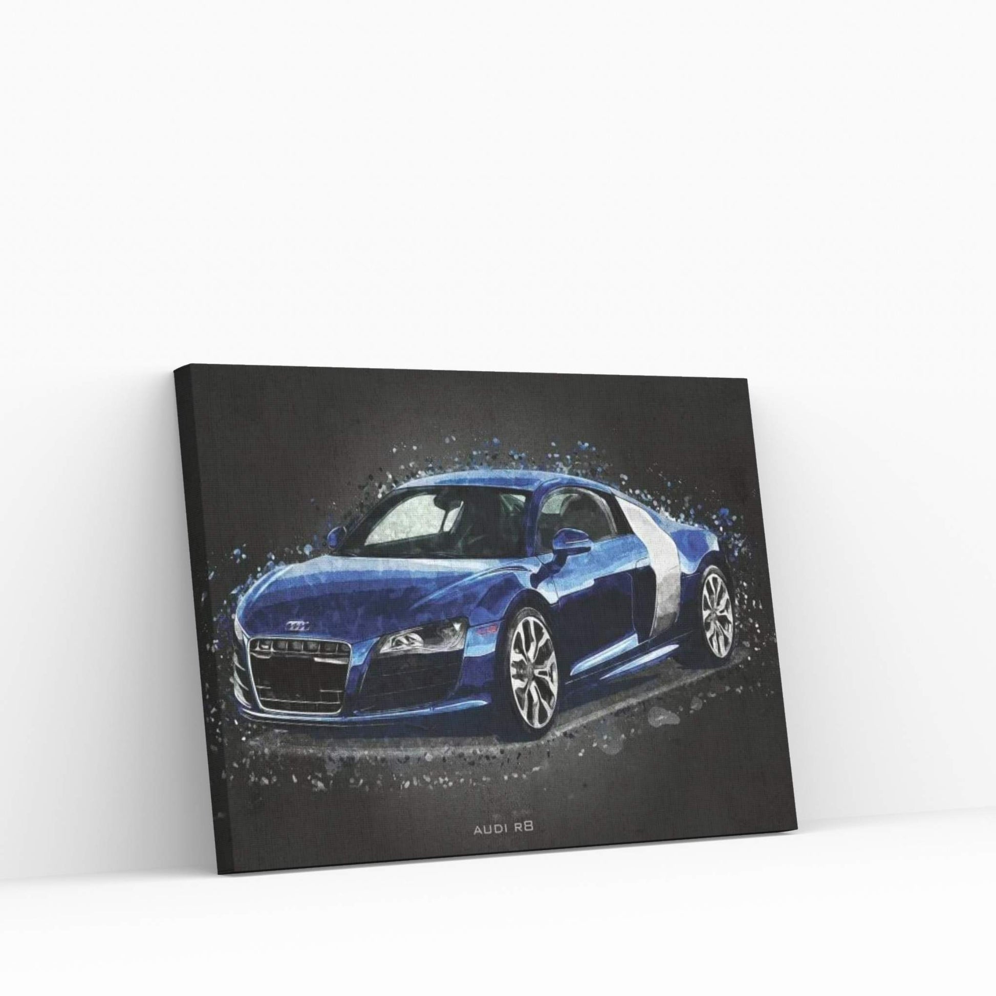 Audi R8 Acrylic Canvas Wall Art - Y Canvas