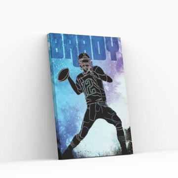 Soul Of TB12 Canvas Wall Art - Y Canvas