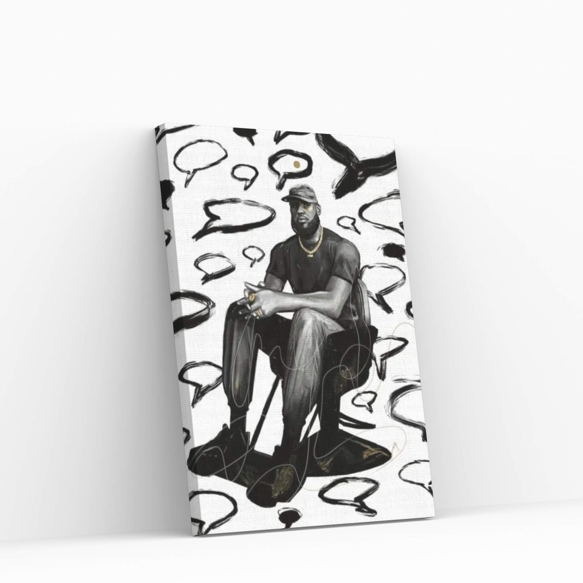 Shop Talk Canvas Wall Art - Y Canvas