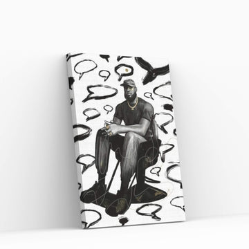Shop Talk Canvas Wall Art - Y Canvas