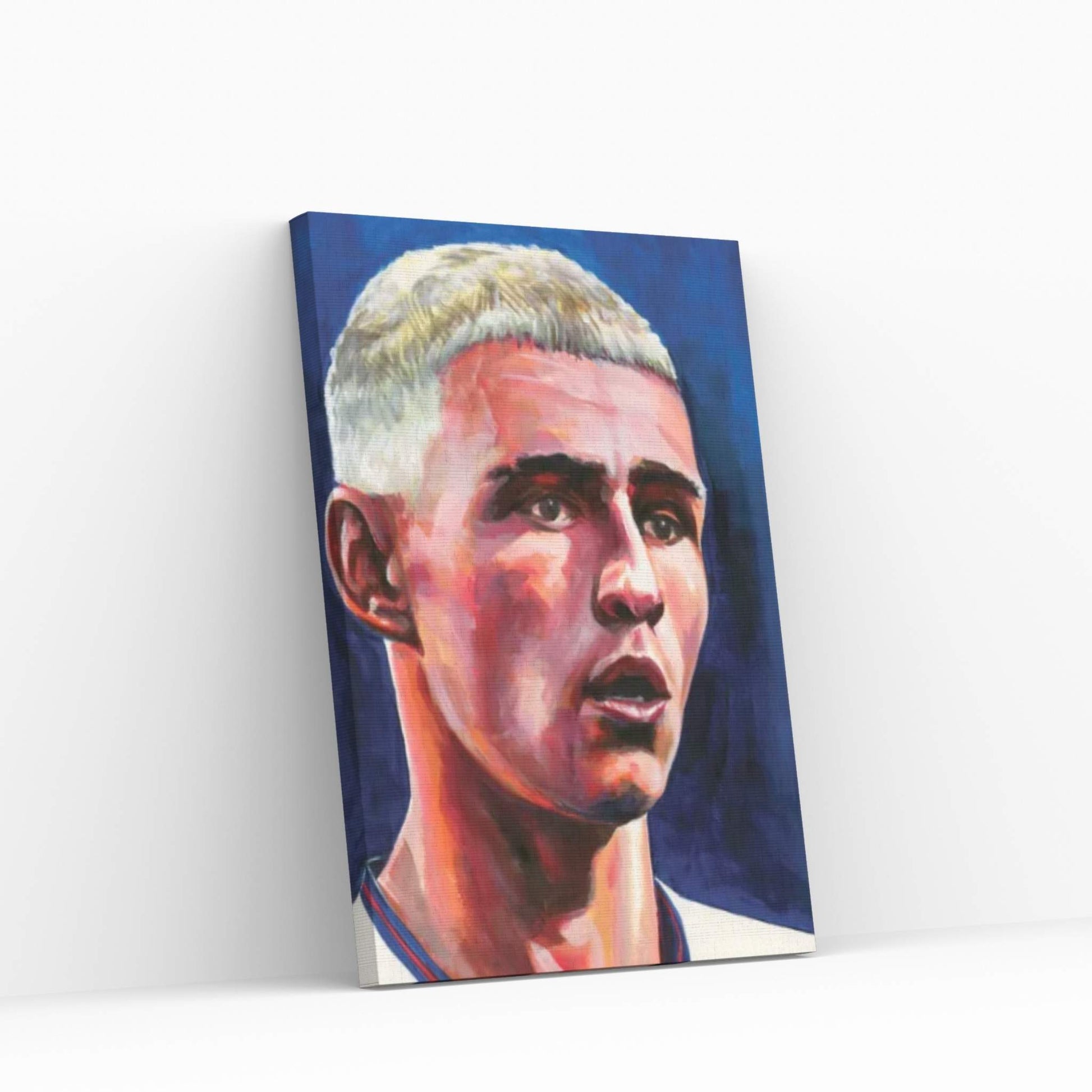 Phil Foden Canvas Wall Art - Y Canvas