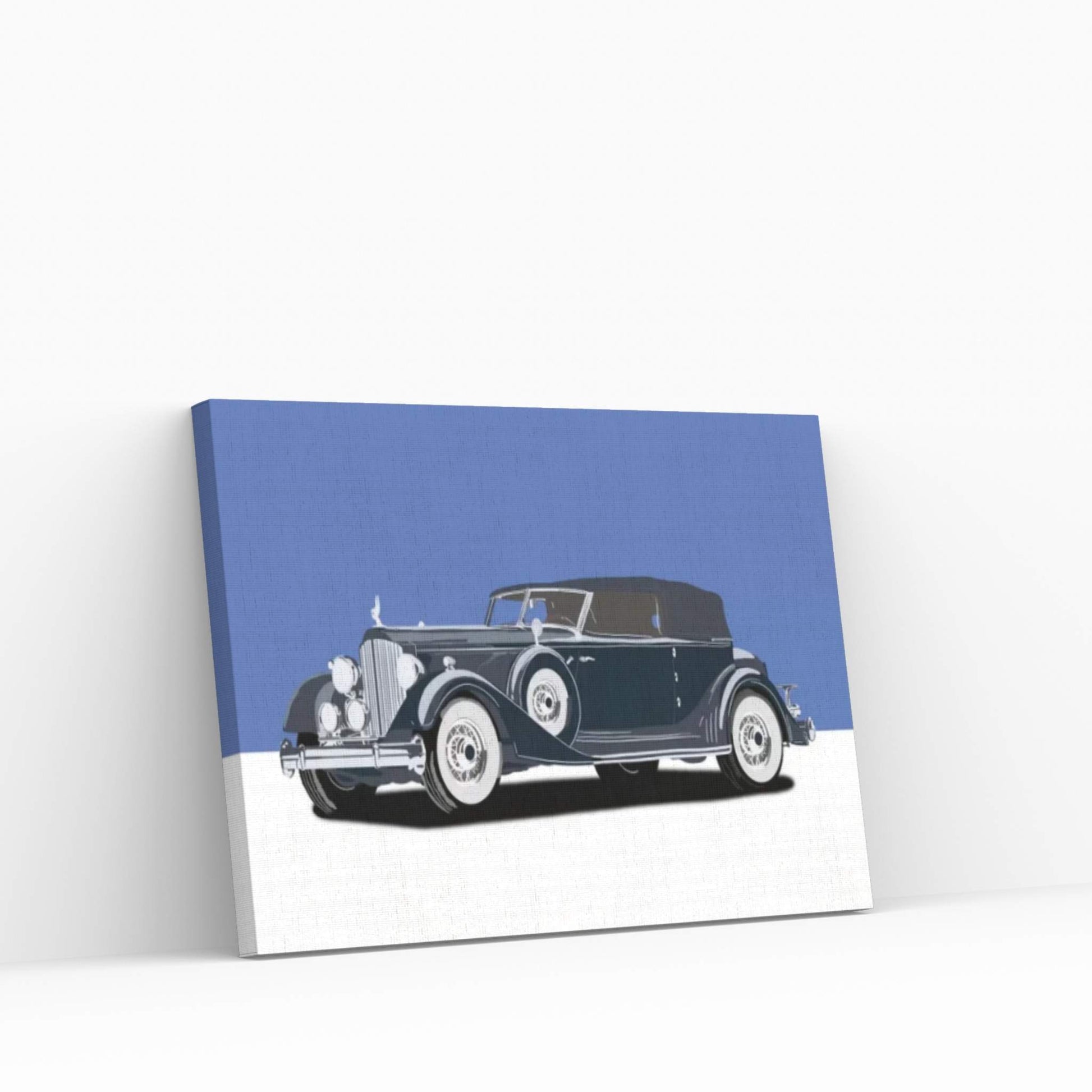 Ride Down Memory Lane Canvas Wall Art - Y Canvas