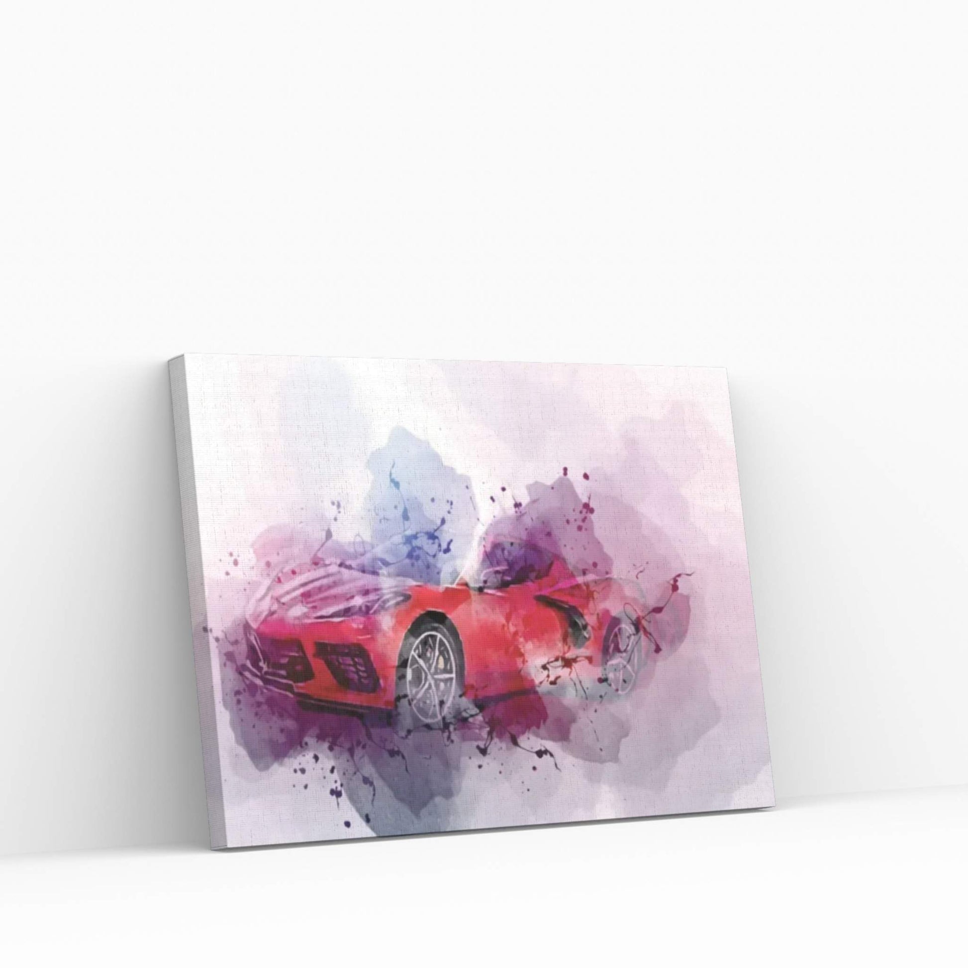 Chevrolet Corvette Stingray Ae-Spec 2021 Canvas Wall Art - Y Canvas