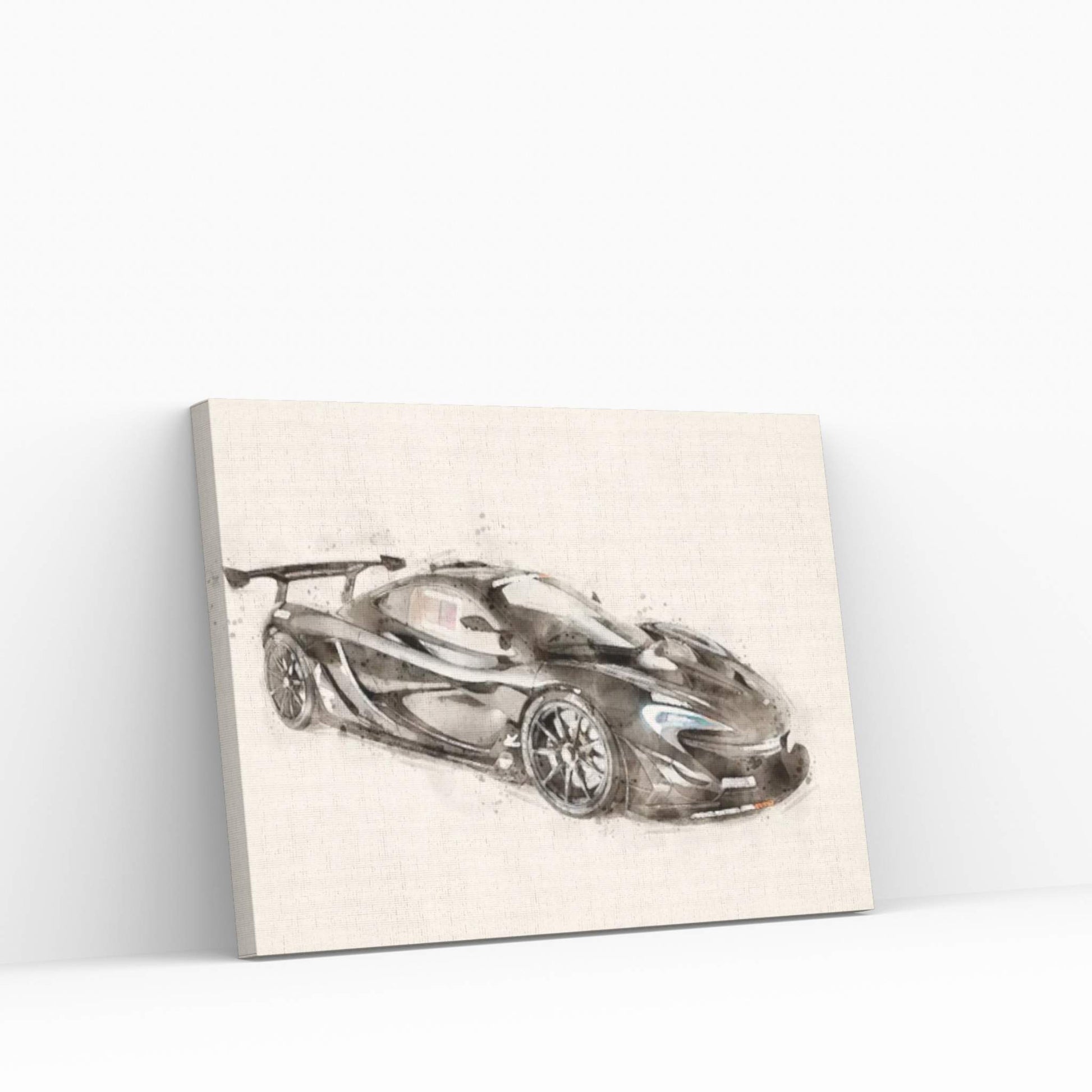 McLaren GTR V II Canvas Wall Art - Y Canvas