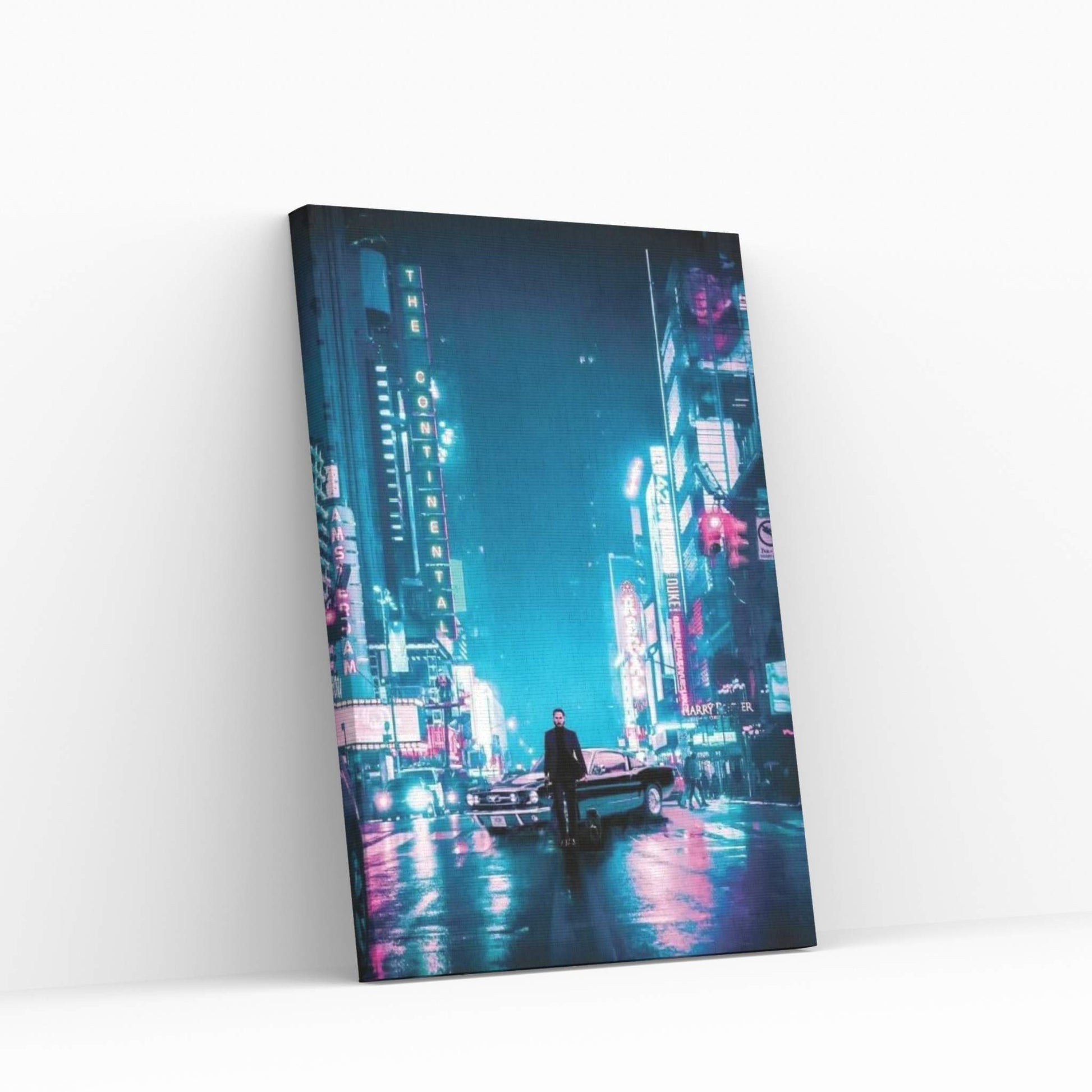 John Wick The Continental Canvas Wall Art - Y Canvas