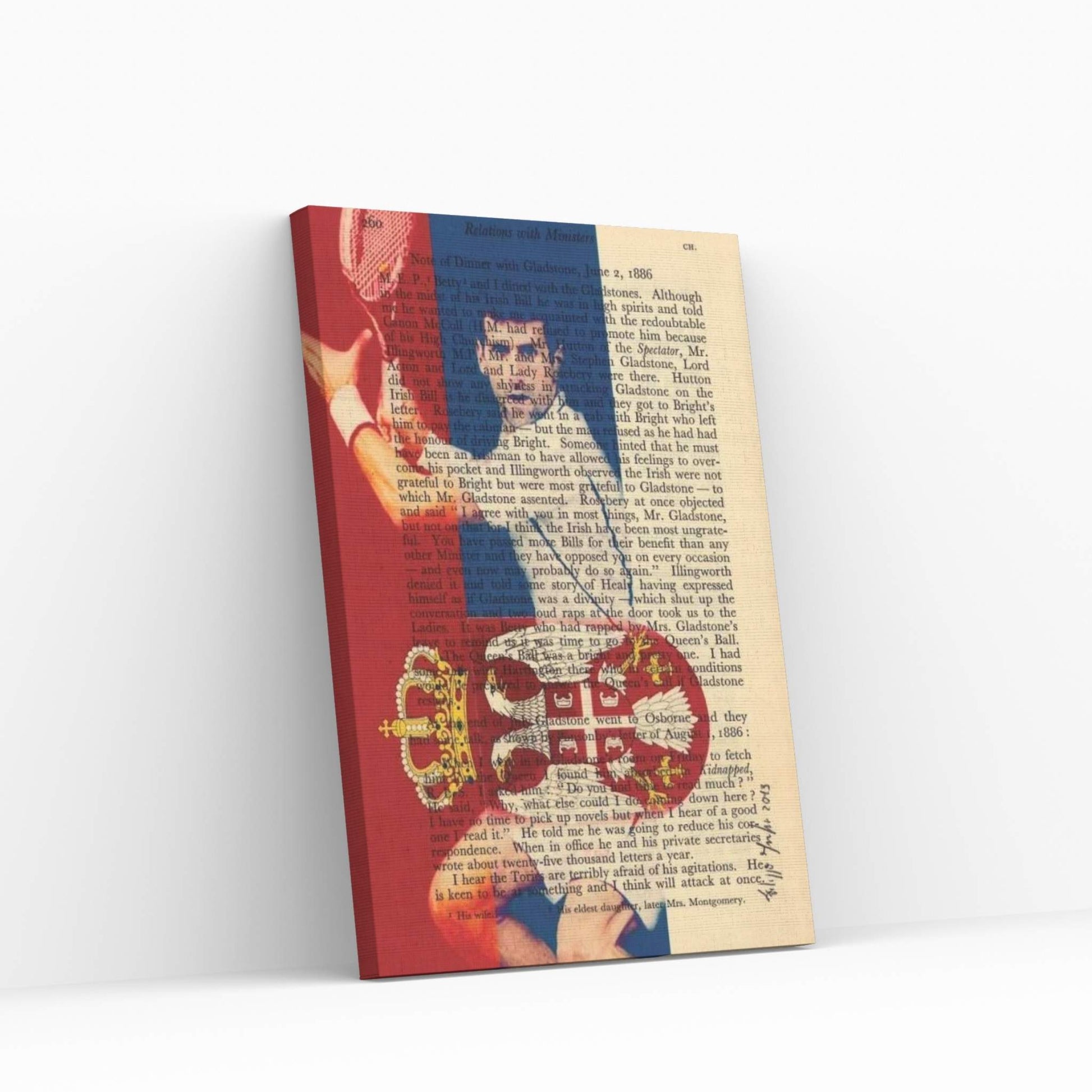 Novak Djokovic Canvas Wall Art - Y Canvas