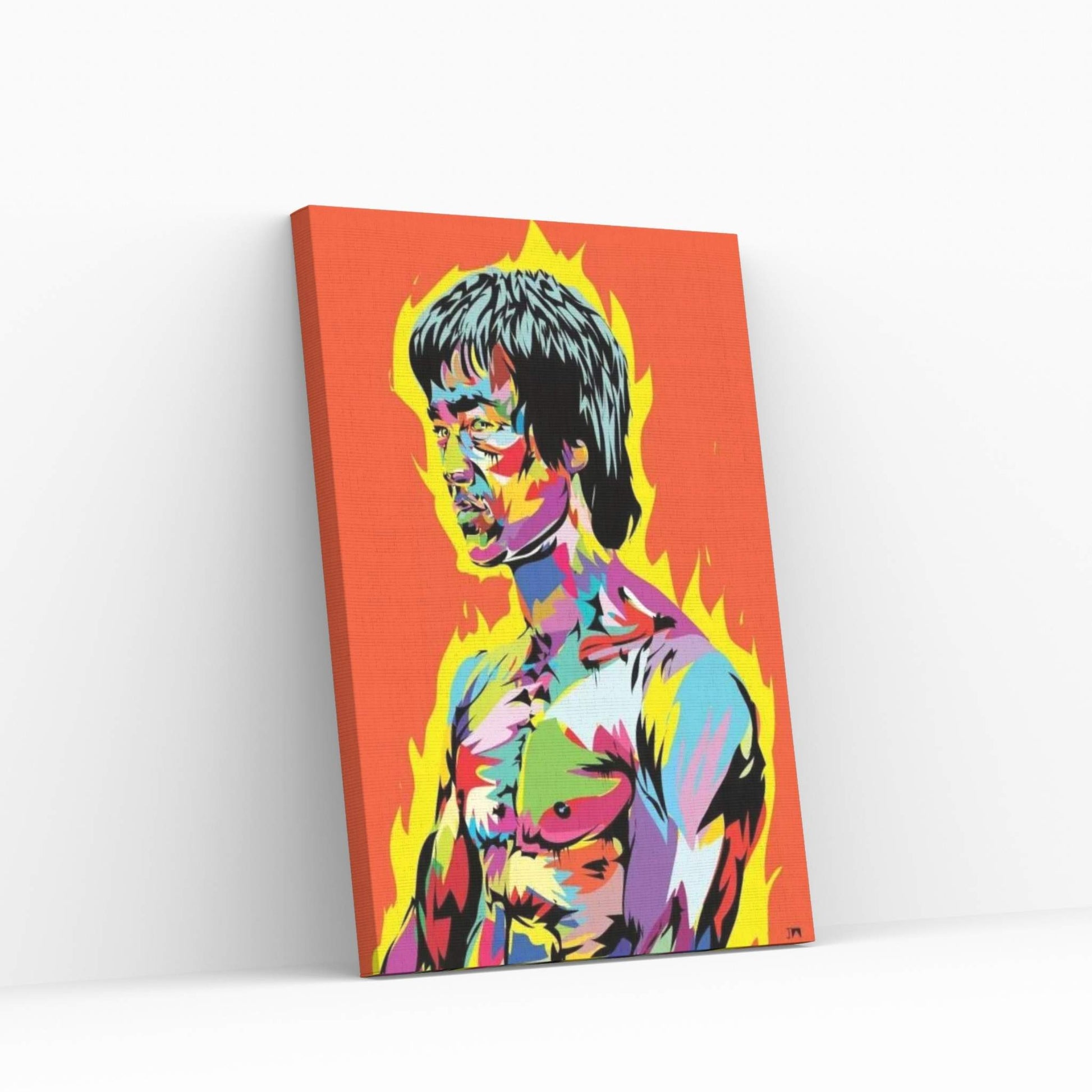 Bruce Lee II Canvas Wall Art - Y Canvas