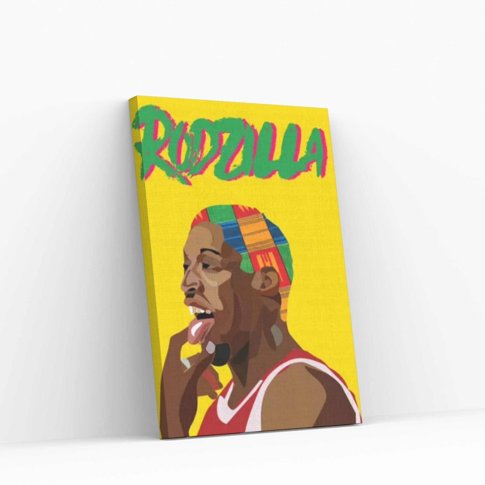 Rodzilla II Canvas Wall Art - Y Canvas