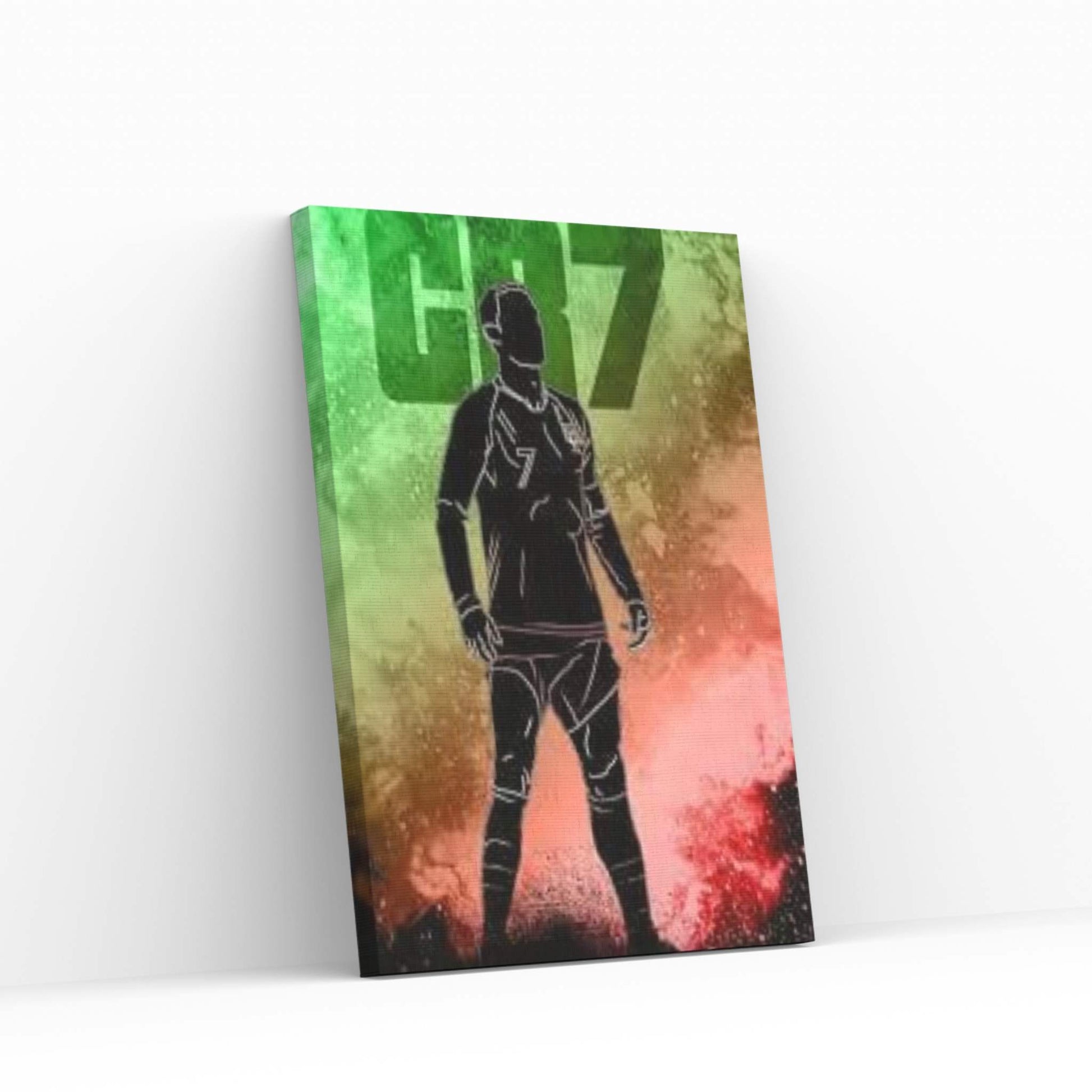 Soul Of CR7 Canvas Wall Art - Y Canvas