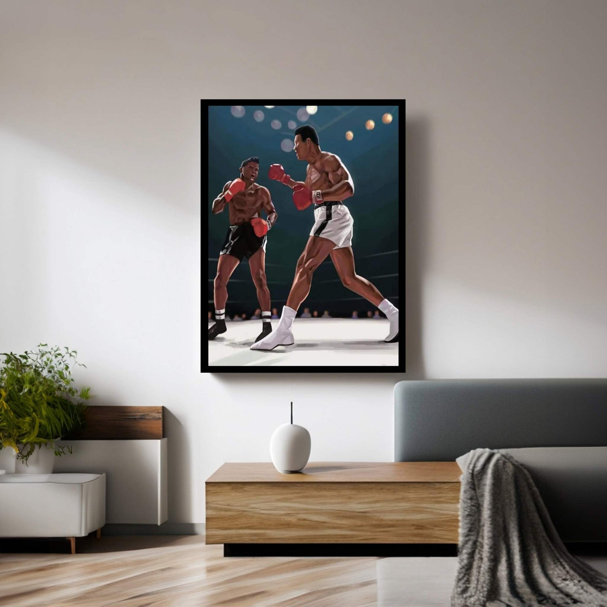 Ali Canvas Wall Art - Y Canvas