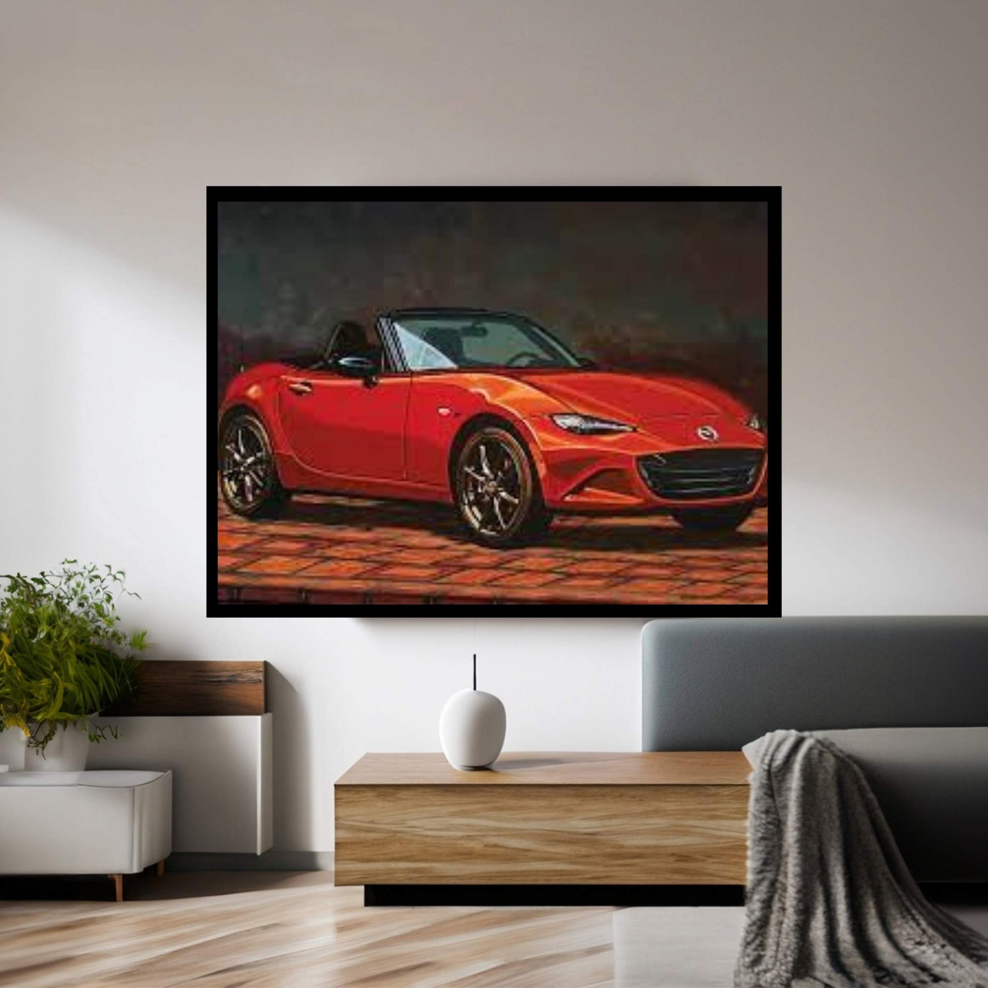 Mazda Mx5 Canvas Wall Art - Y Canvas