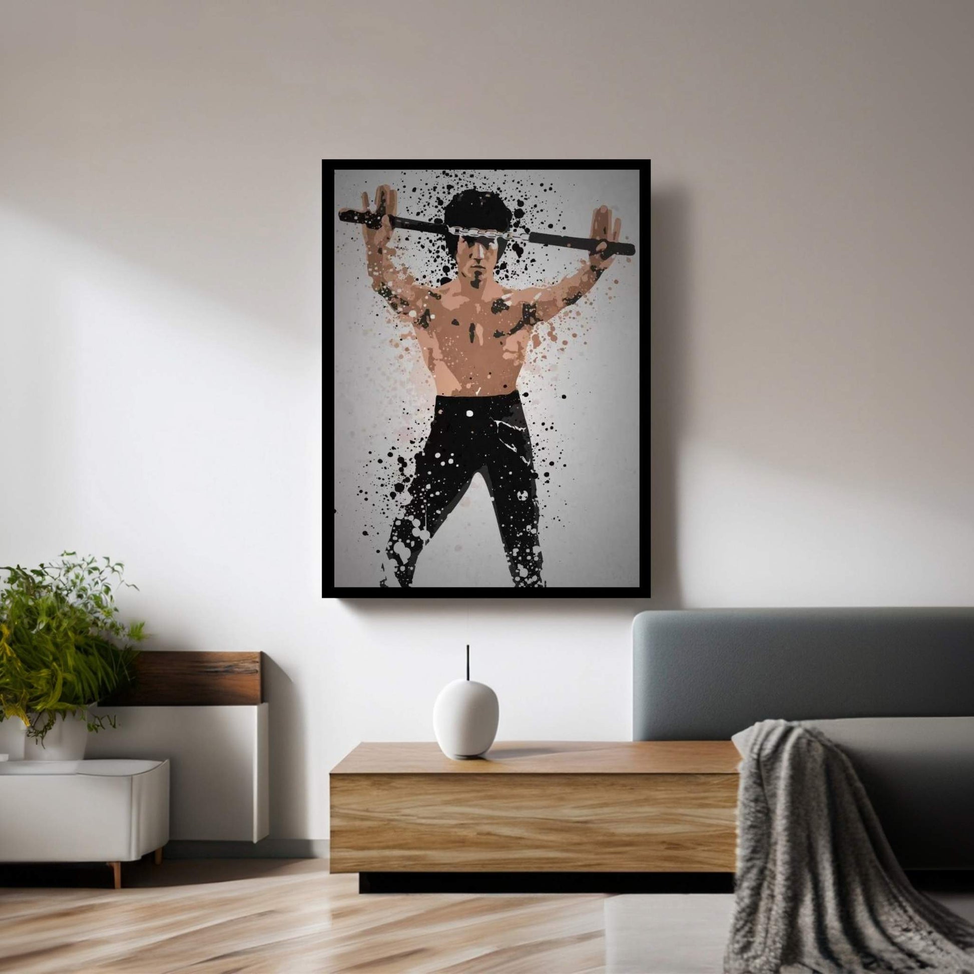 Enter The Dragon Canvas Wall Art - Y Canvas