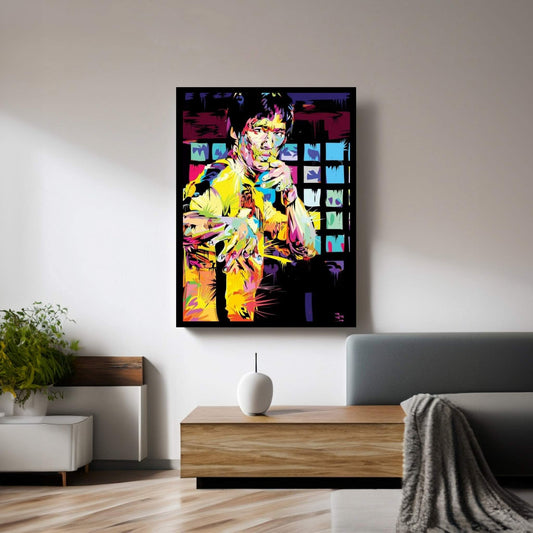 Bruce Lee I Canvas Wall Art - Y Canvas