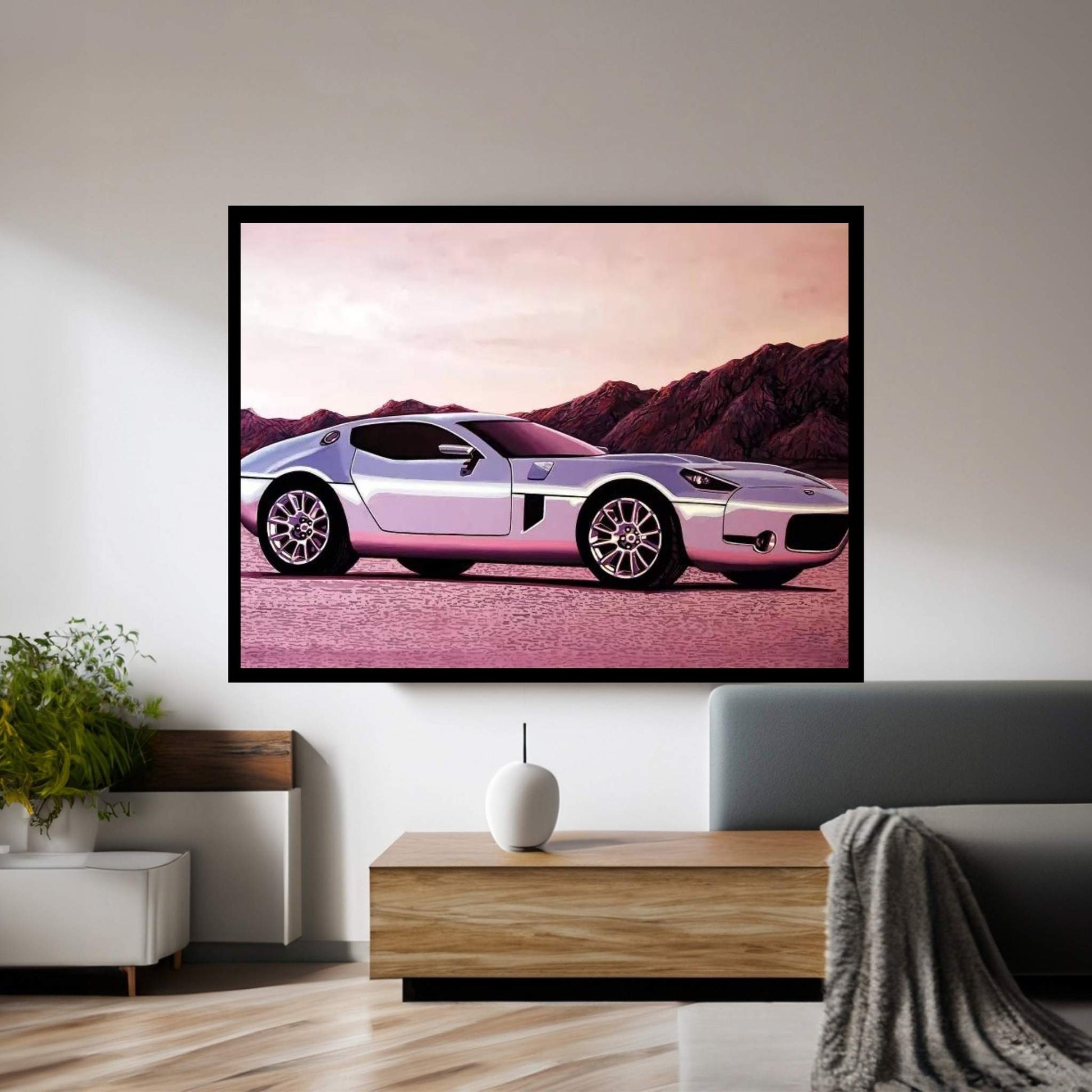 Ford Shelby Gr Canvas Wall Art - Y Canvas