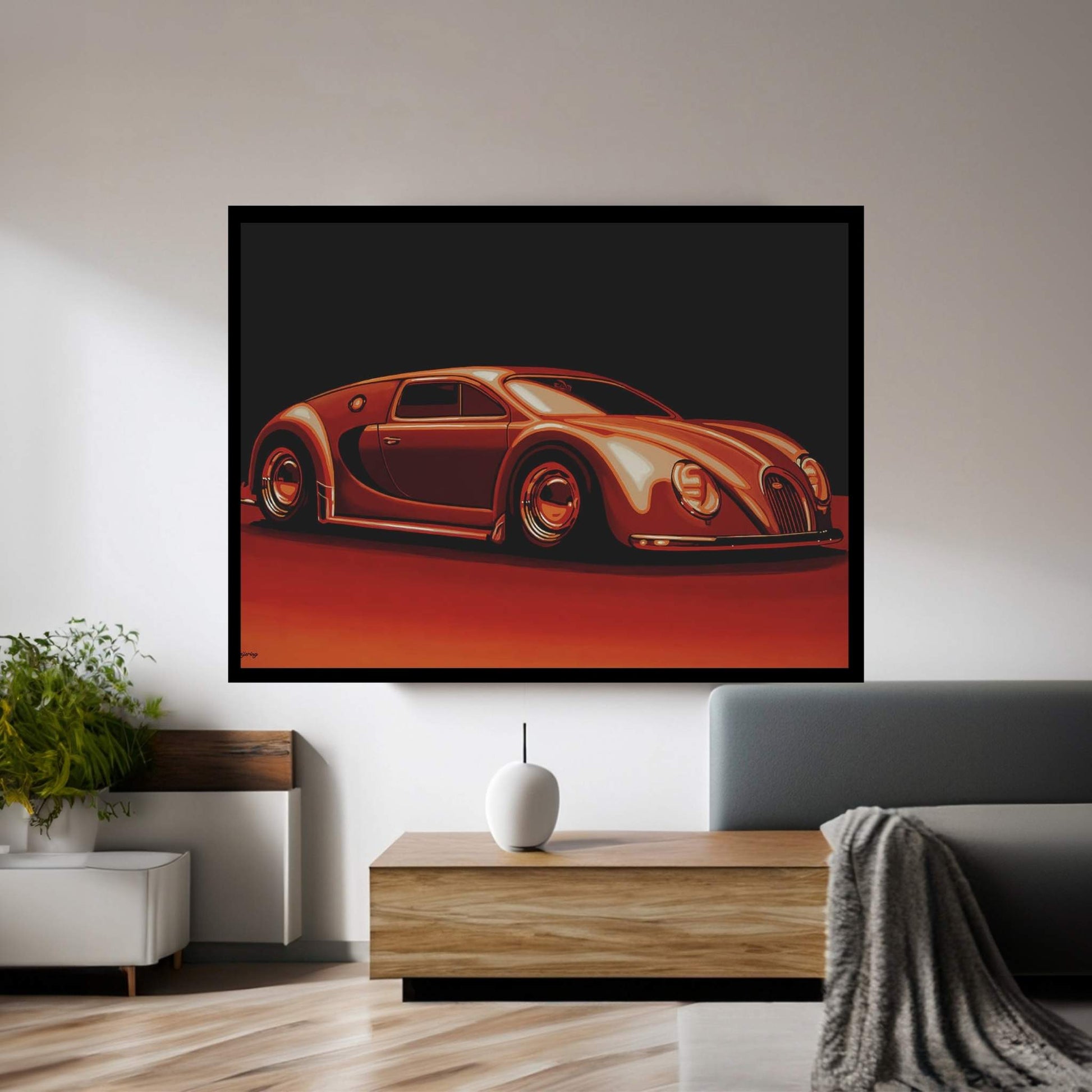 Bugatti Veyron 1945 Canvas Wall Art - Y Canvas