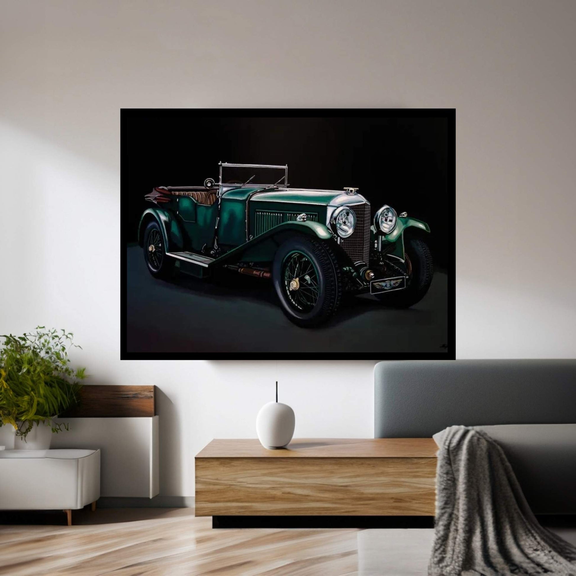 Bentley Open Tourer 1929 Canvas Wall Art - Y Canvas