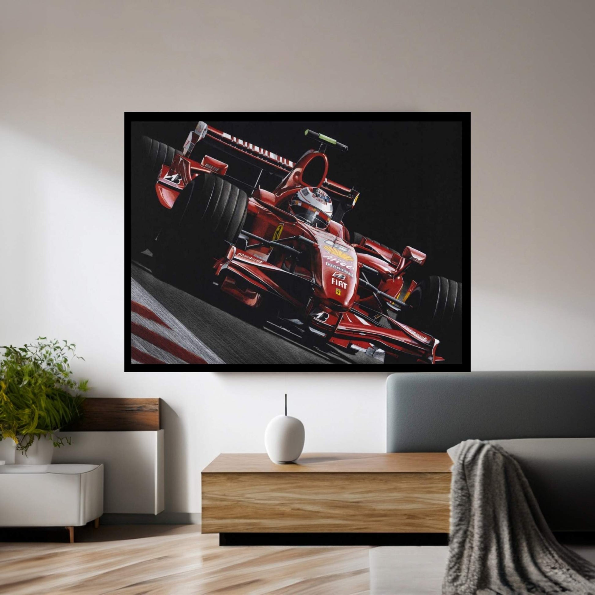 Räikkönen Wall Art - Y Canvas
