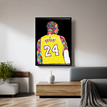 Kobe Canvas Wall Art - Y Canvas