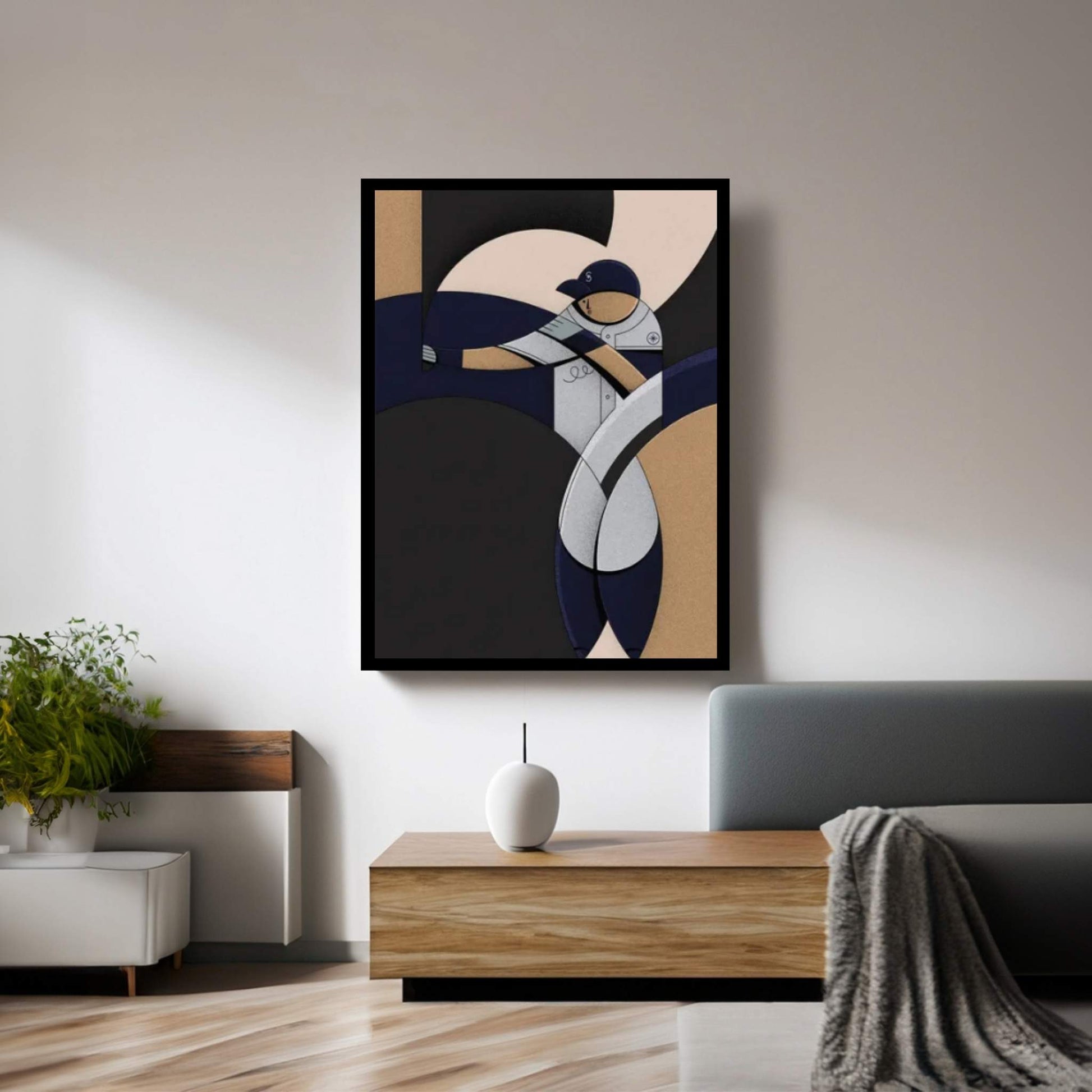 Ichiro Canvas Wall Art - Y Canvas