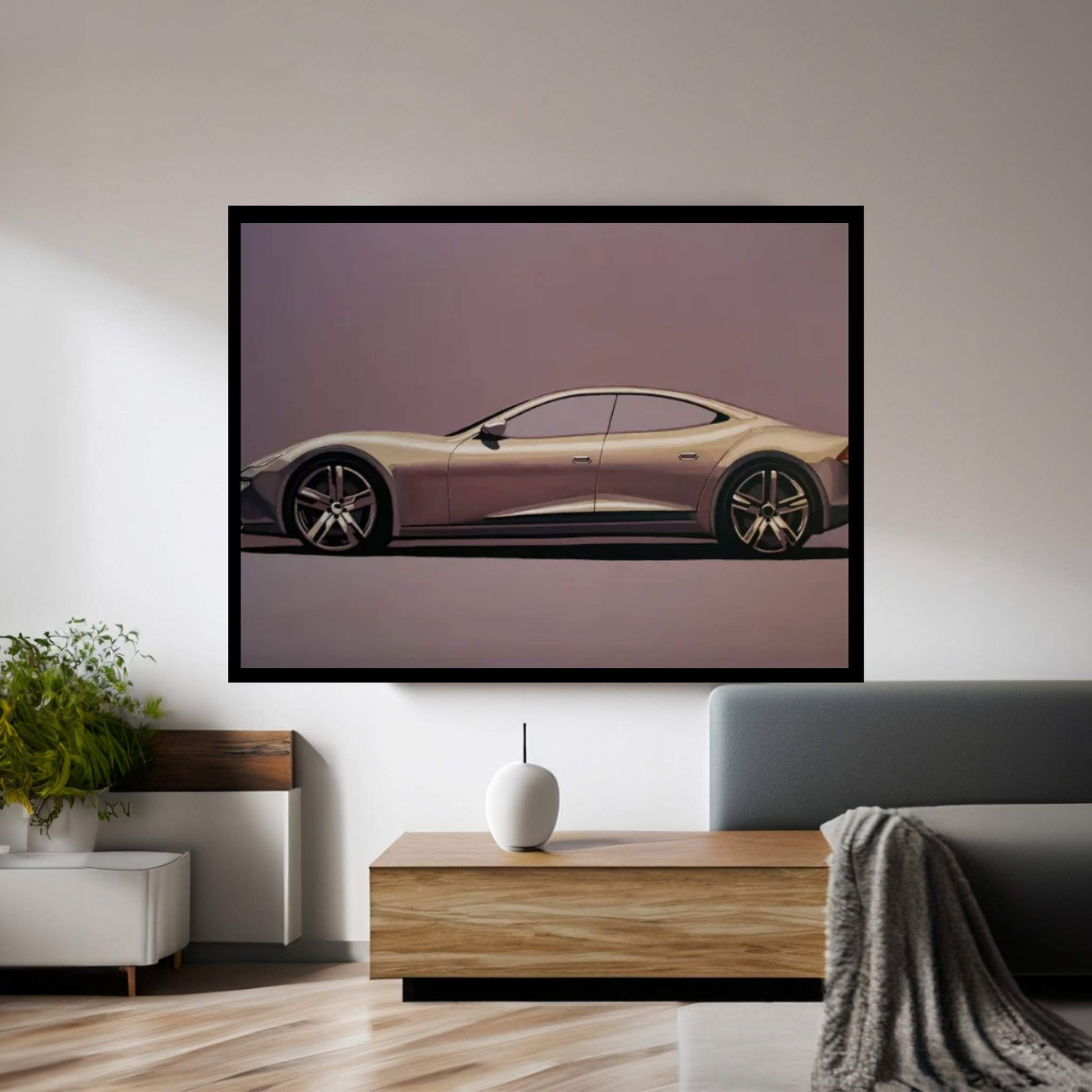 Fisker Karma 2012 Canvas Wall Art - Y Canvas