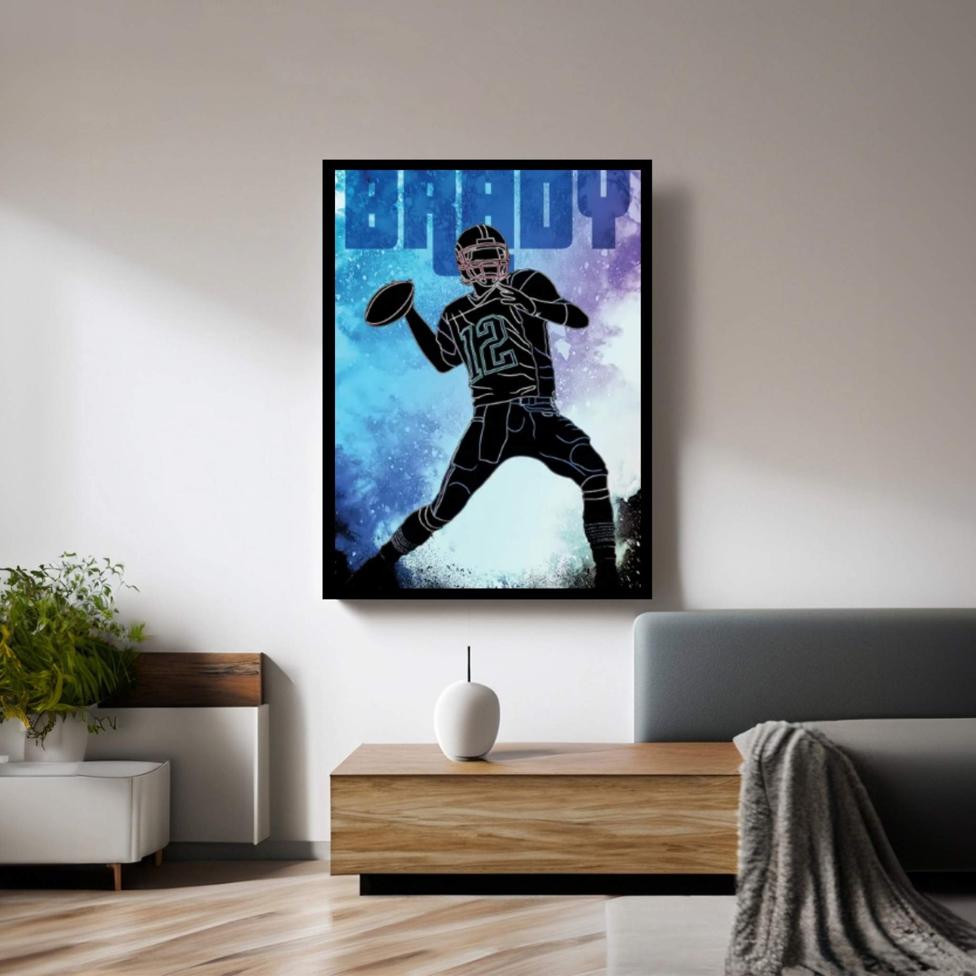 Soul Of TB12 Canvas Wall Art - Y Canvas