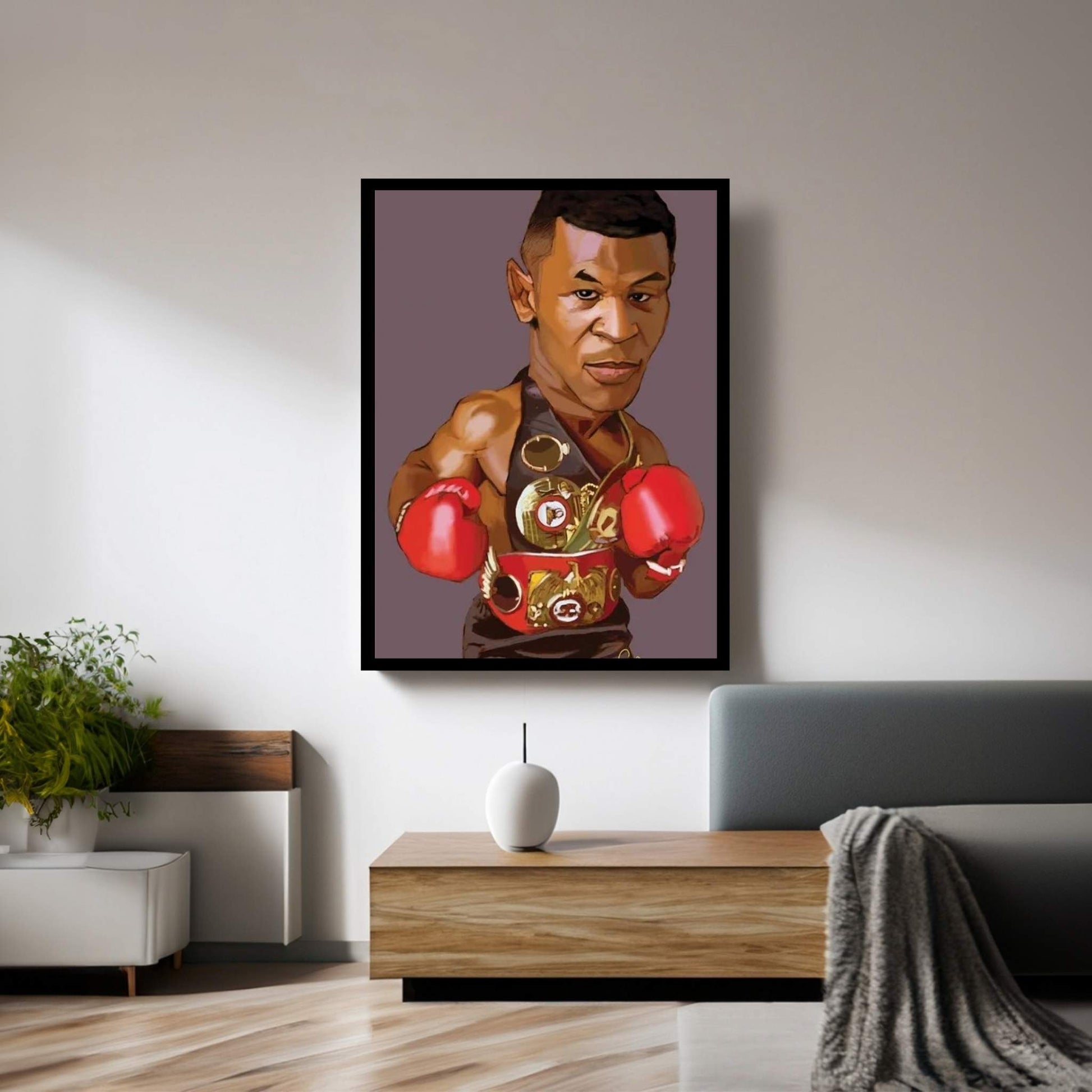 Iron Mike Canvas Wall Art - Y Canvas