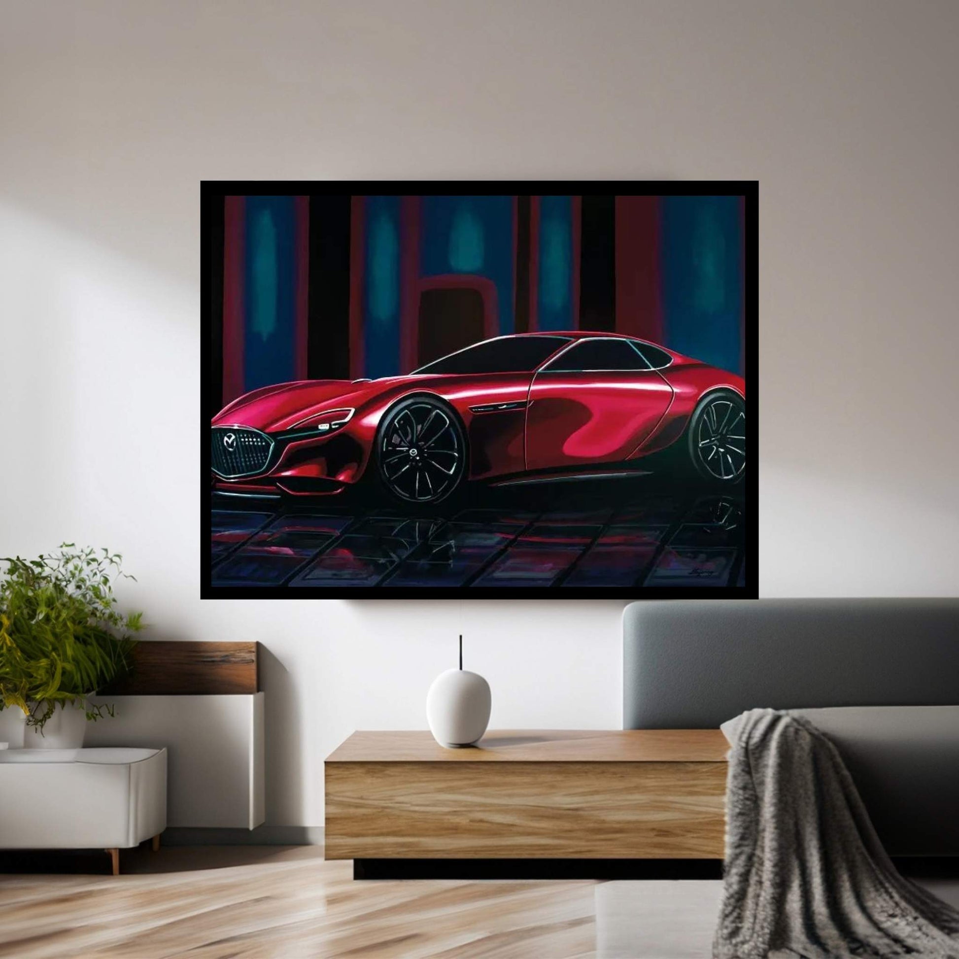 Mazda Rx Vision Canvas Wall Art - Y Canvas