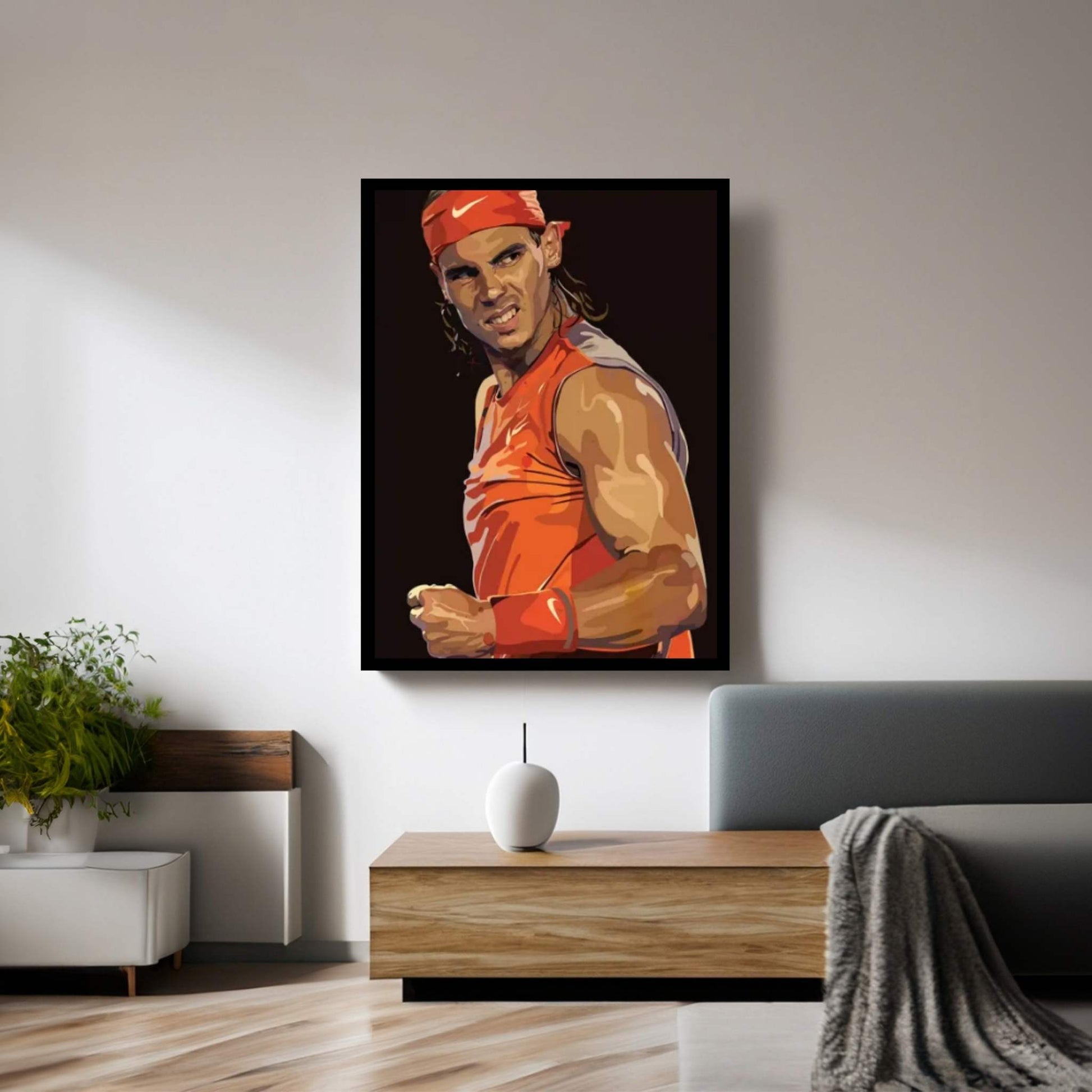 Nadal II Canvas Wall Art - Y Canvas
