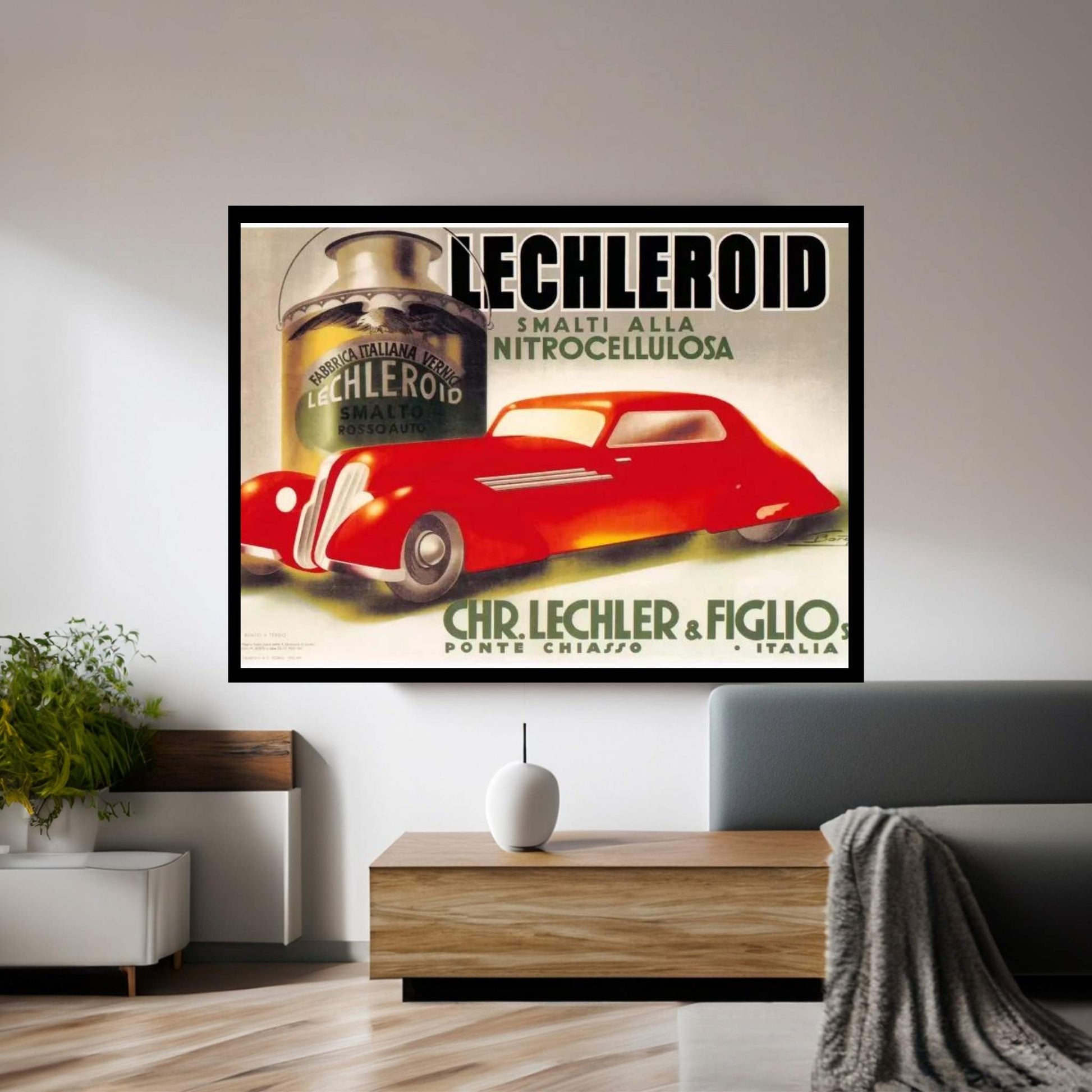 Lechleroid Canvas Wall Art - Y Canvas