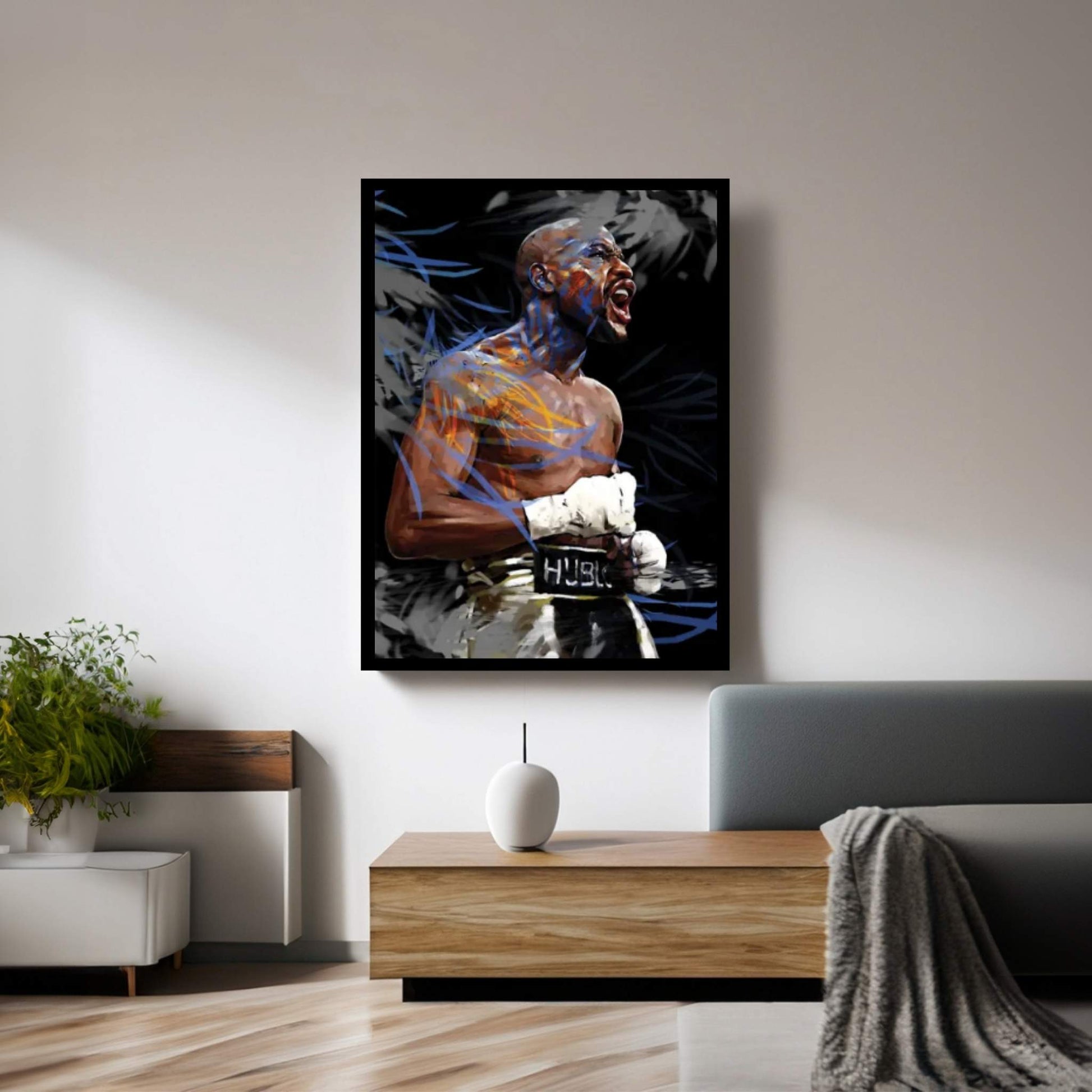 Floyd Canvas Wall Art - Y Canvas