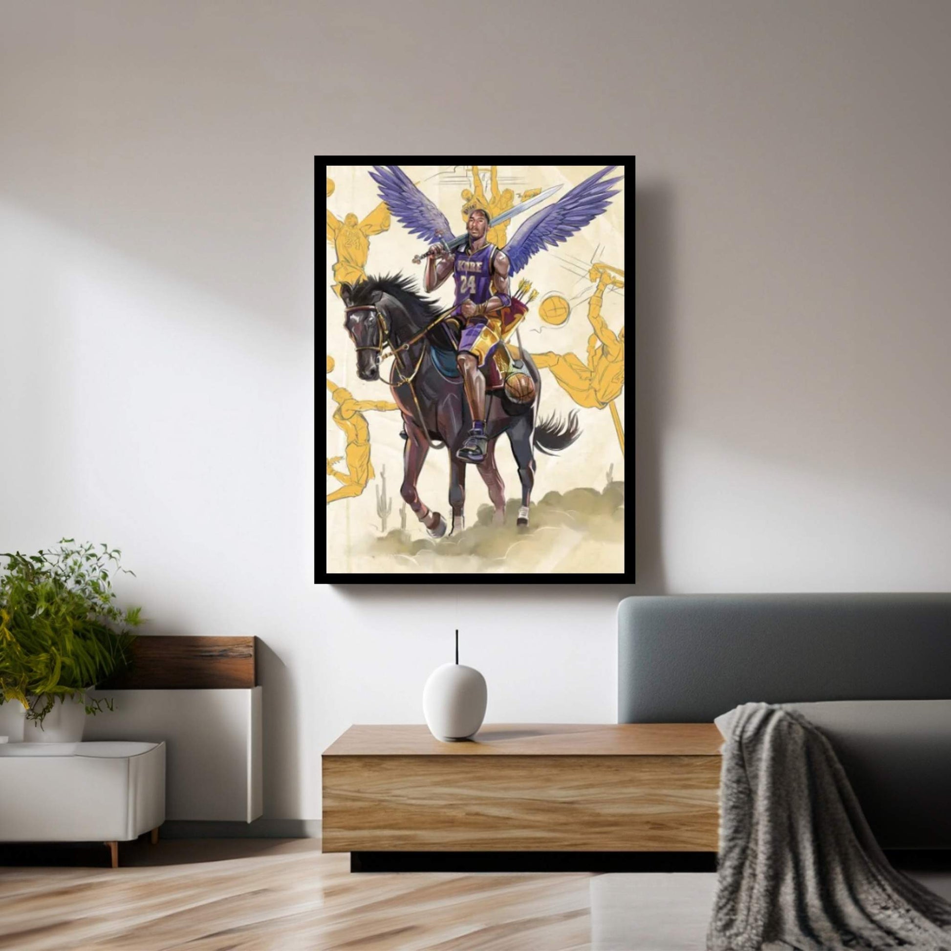 Angel Of Los Angeles Canvas Wall Art - Y Canvas