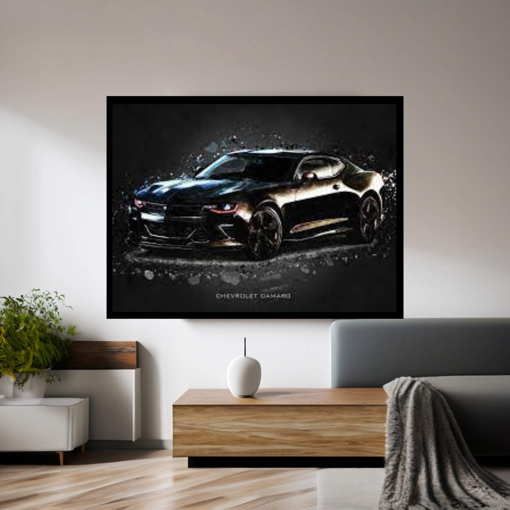 Chevrolet Camaro Canvas Wall Art - Y Canvas