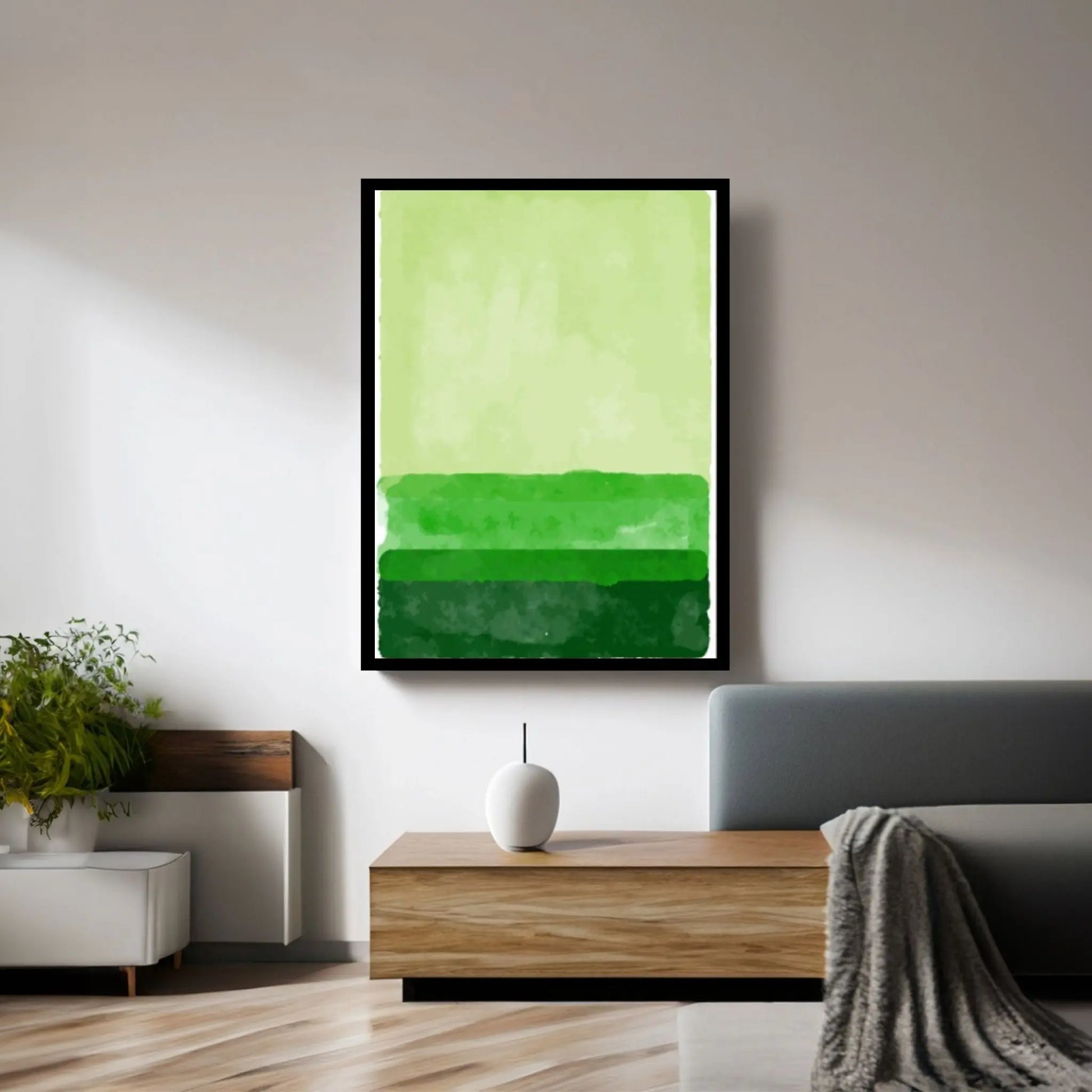 Mark Rothko Frame Canvas/Poster Art Reproduction, Rothko Reproduction - Y Canvas