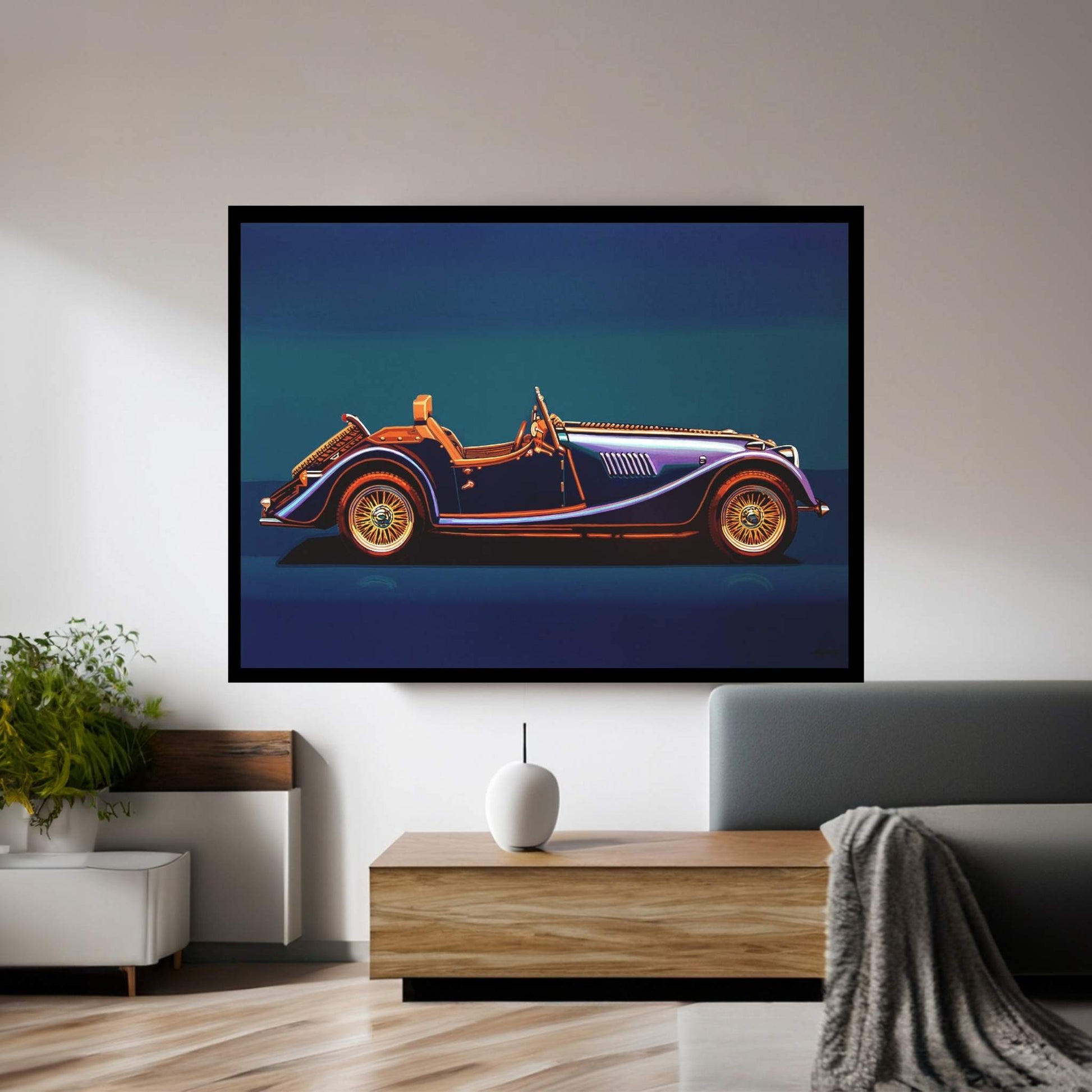 Morgan Roadster 2004 Canvas Wall Art - Y Canvas