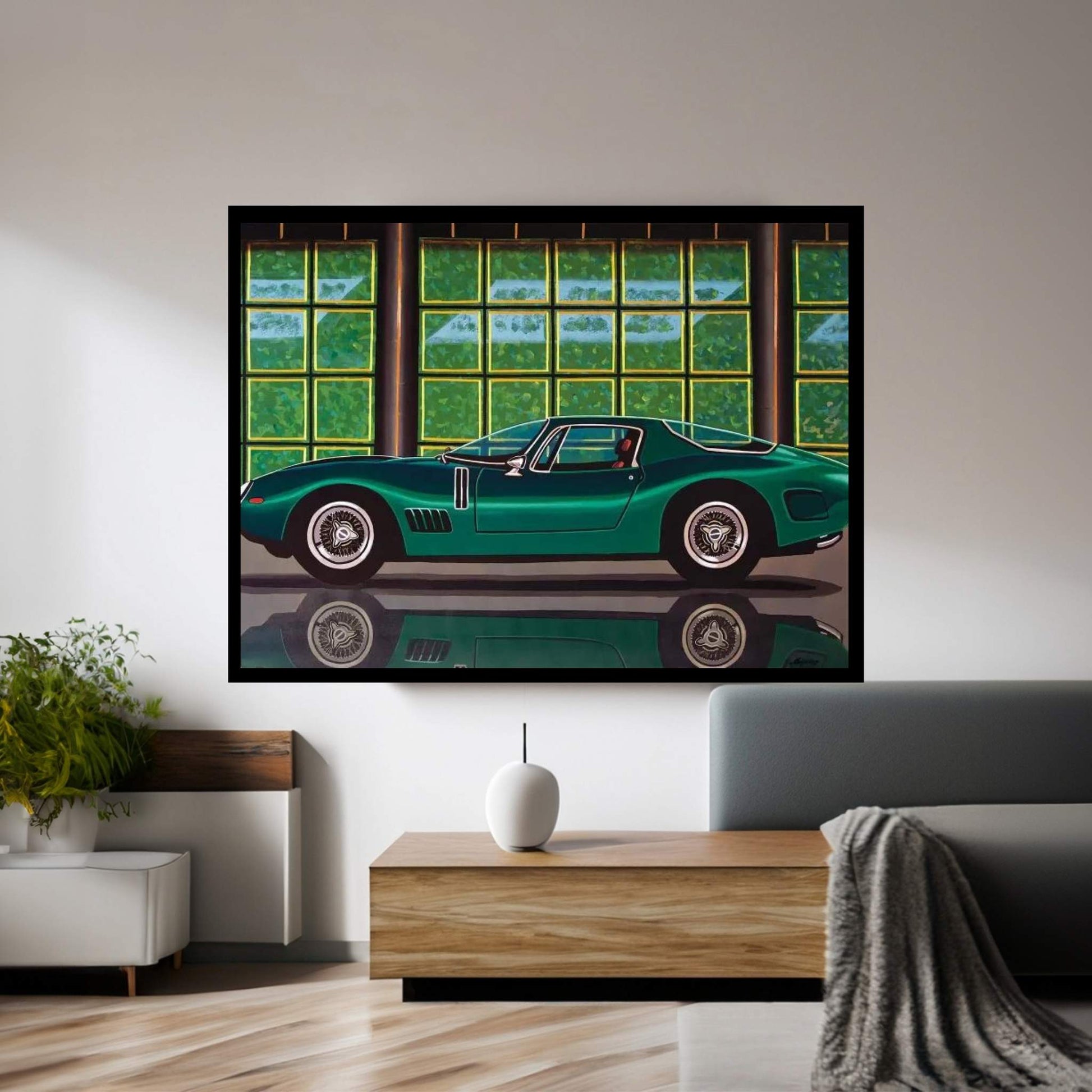 Bizarrinni 5300 Gt Strada Canvas Wall Art - Y Canvas