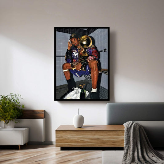 Kobe Chip '01 Canvas Wall Art - Y Canvas